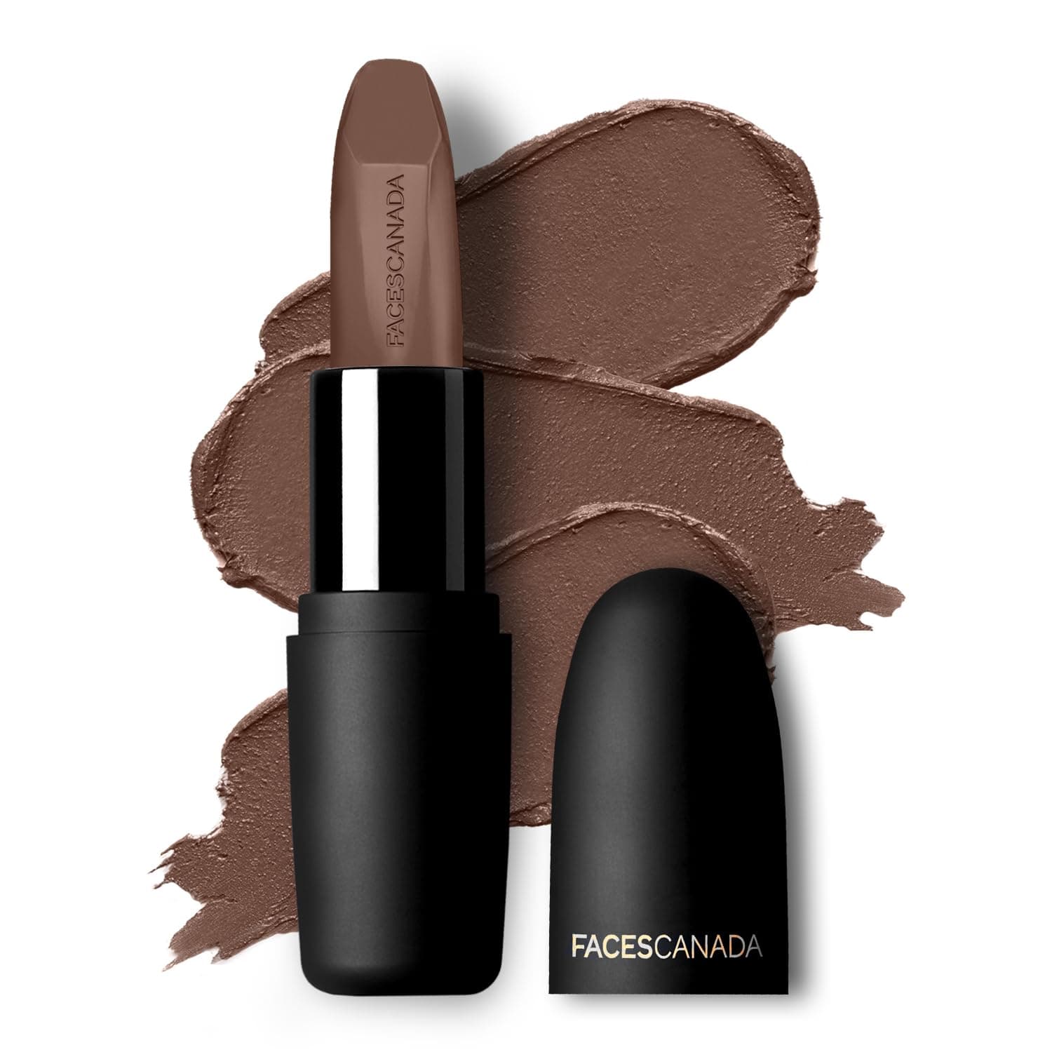 Faces Canada Weightless Matte Lipstick 4g Pretty Sepia 08 (Brown)