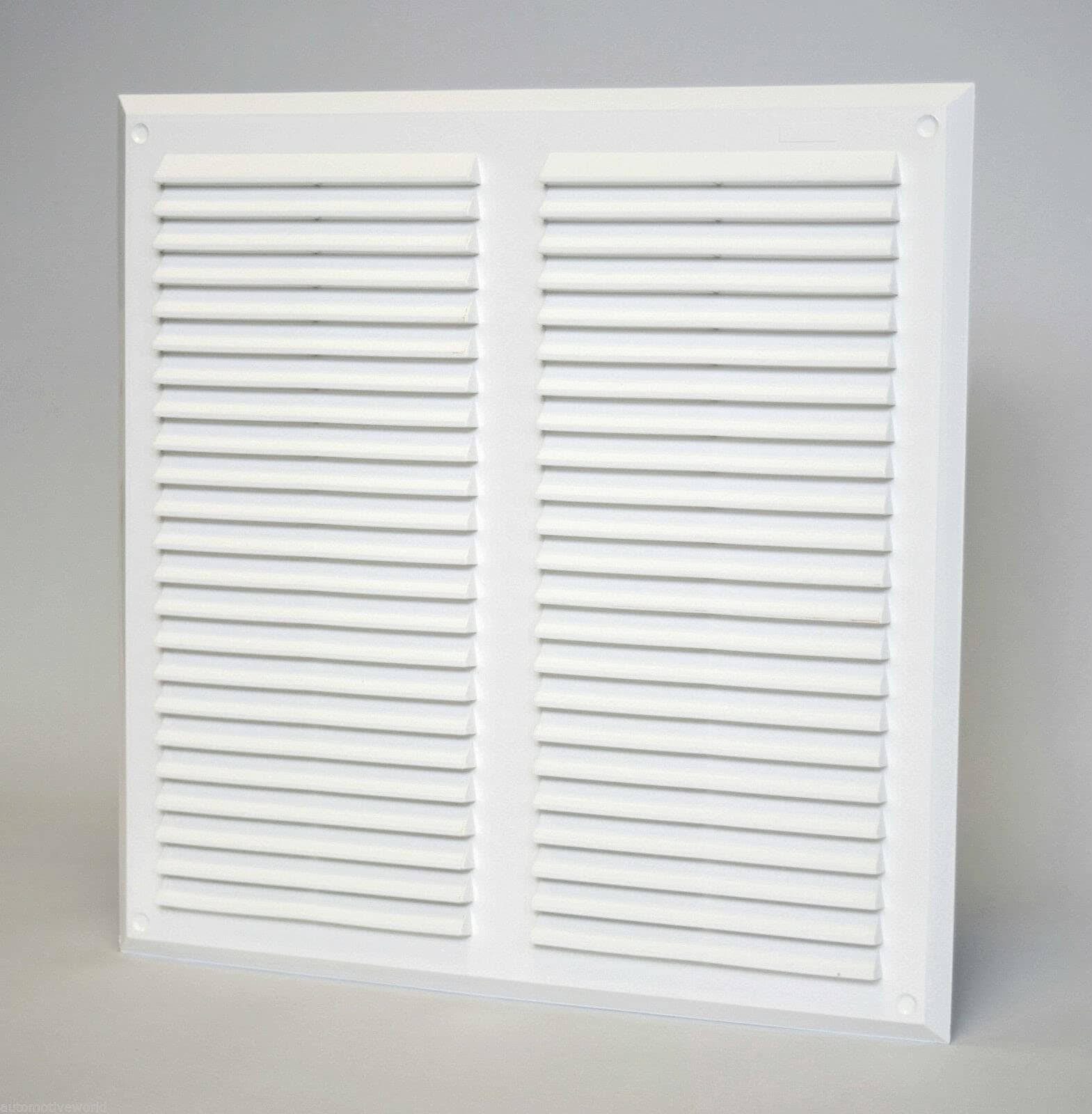White Air Vent Grille 14" x 14" / 350mm x 350mm Wall Ventilation Cover Louvre M