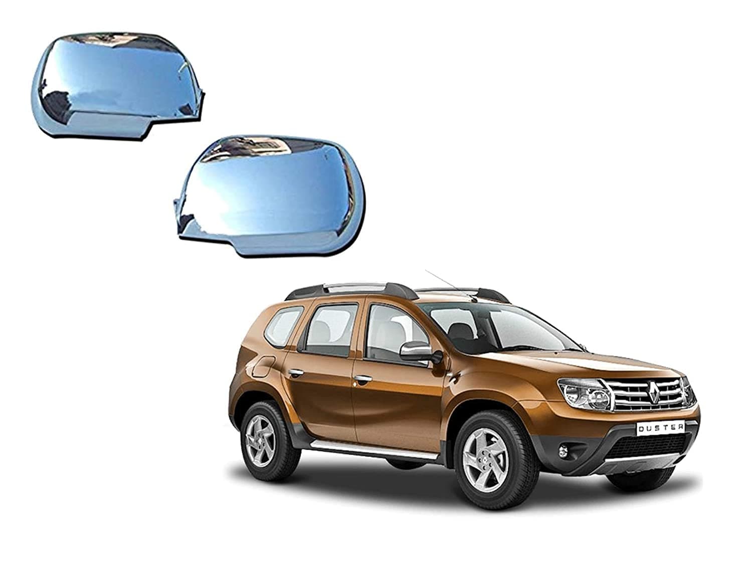 Car Chrome Side Mirror Cover for Renault Duster