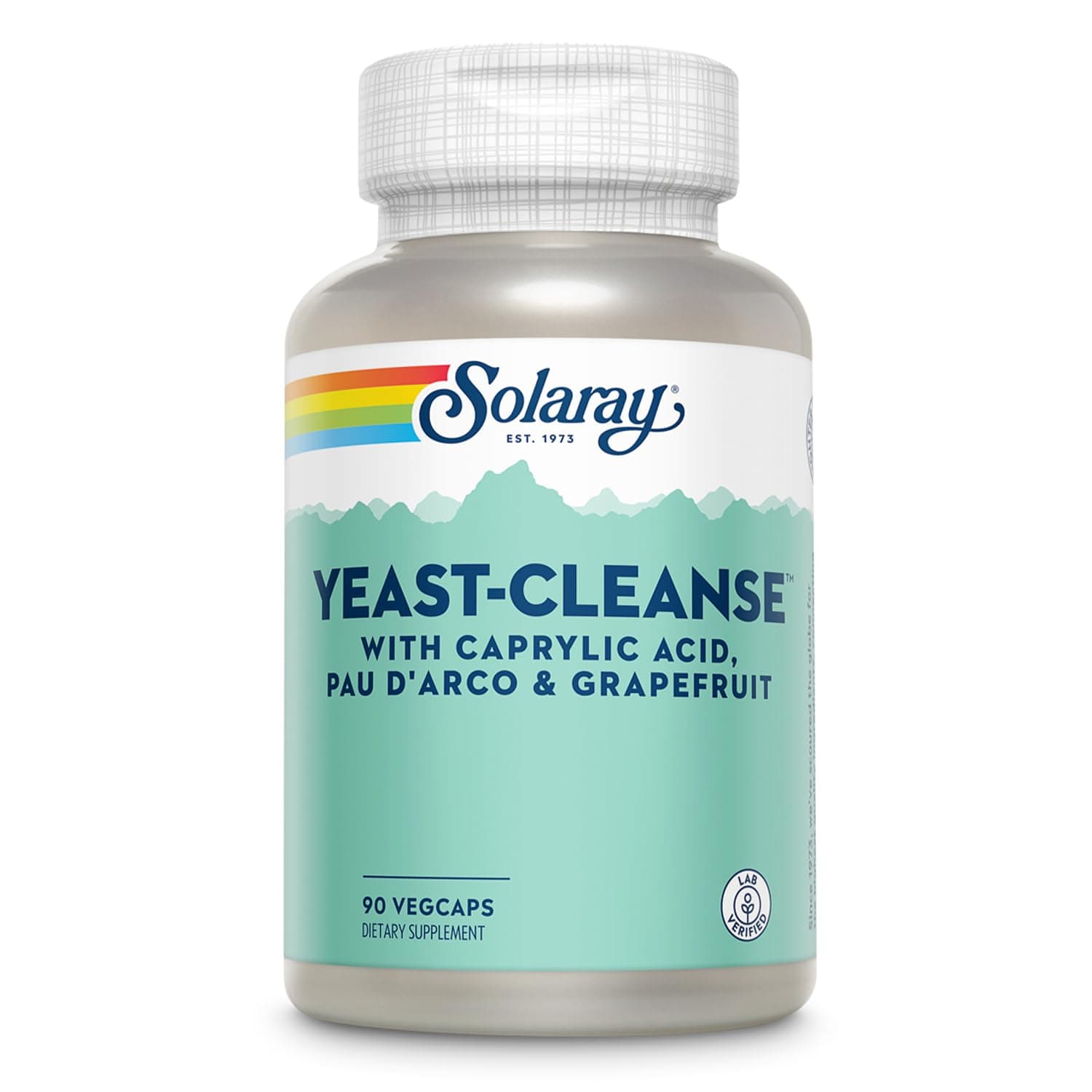 SOLARAY Yeast-Cleanse - 90 Vegetarian Capsules
