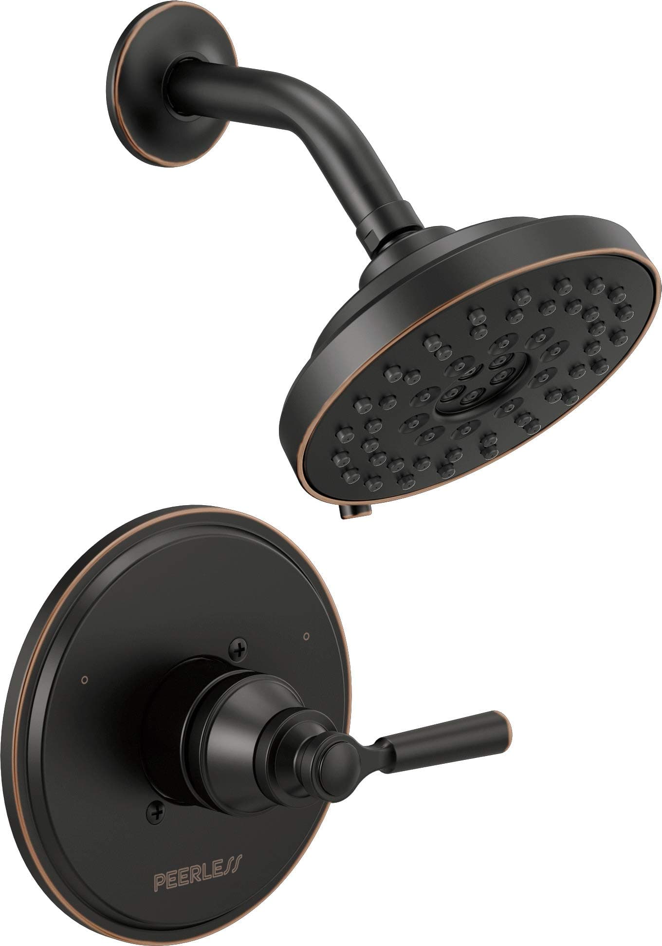 Peerless Delta Faucet Peerless PTT14223-OB Westchester Shower Only Trim Single Handle 14S, Oil-Rubbed Bronze