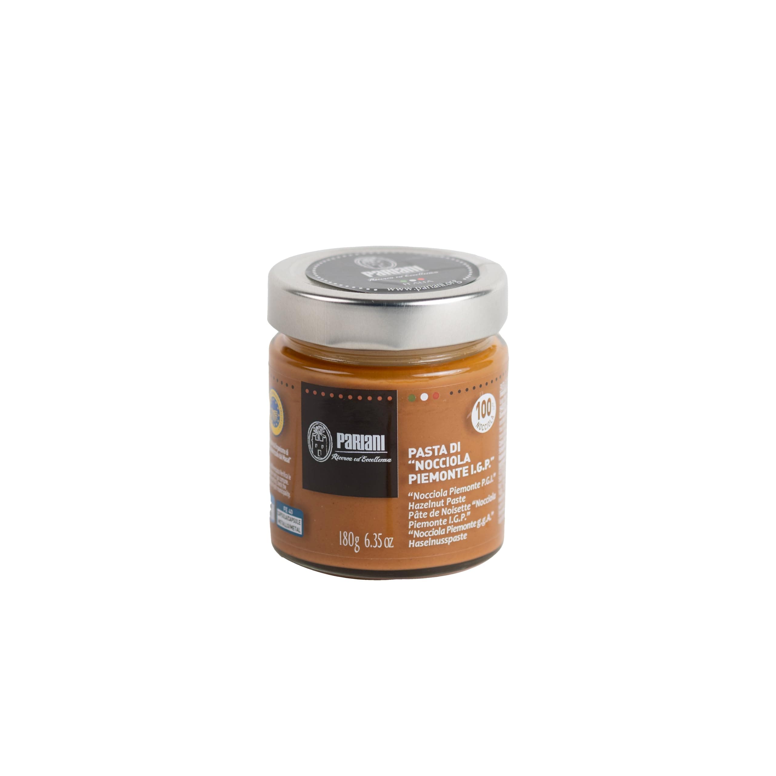 100% Pure Unsweetened Hazelnut Paste from Italy 180 Gram