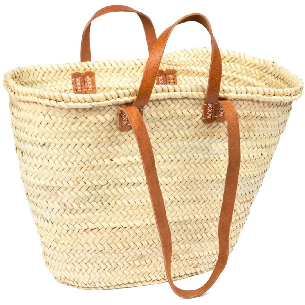 Casablanca Market Moroccan Market Basket with Four Straps