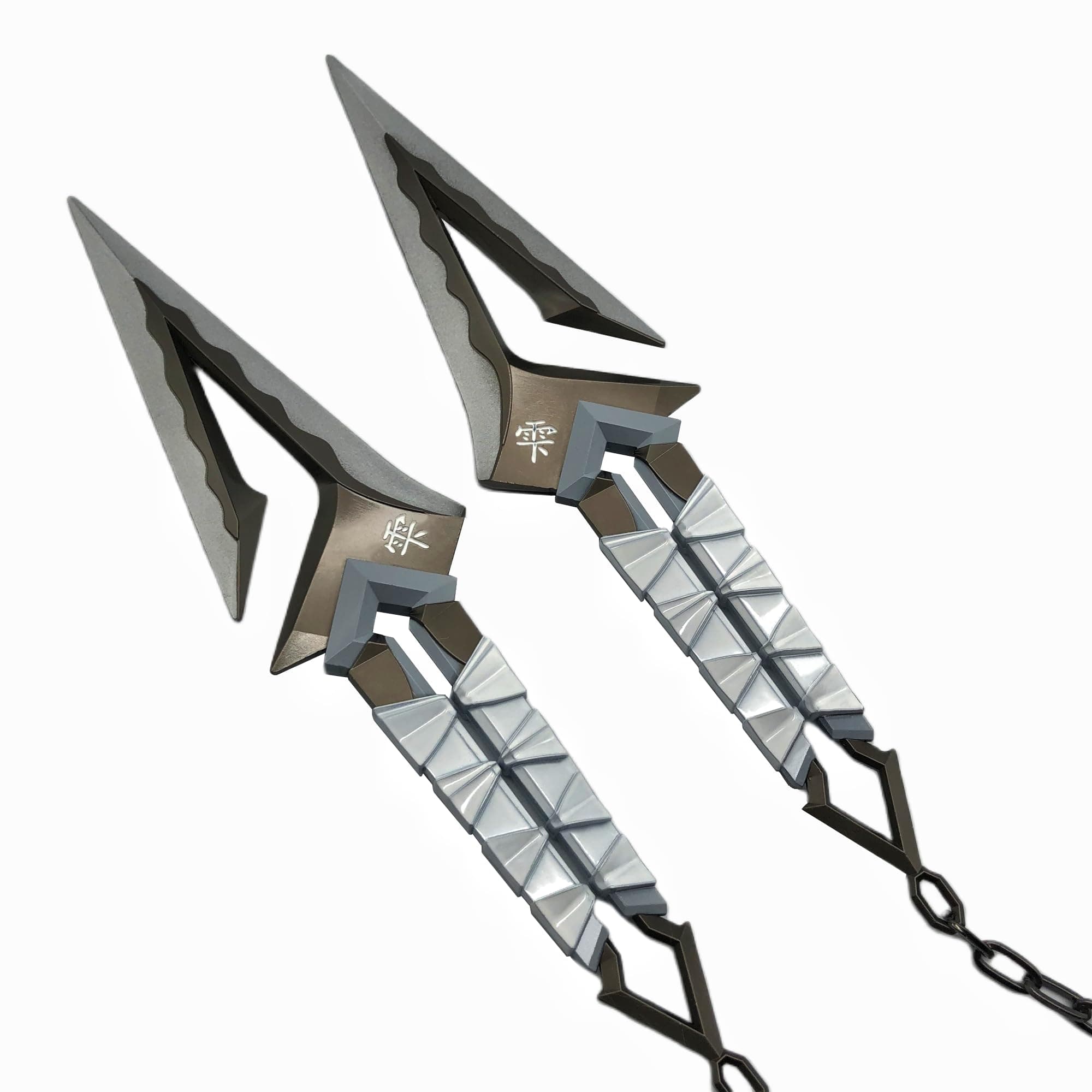 crafthand Life-Size Val Kuronami Knife 8.7" Metal Game Weapon 4 Colors Cosplay Prop Collectible Desktop Decoration Keychain (VKK01)