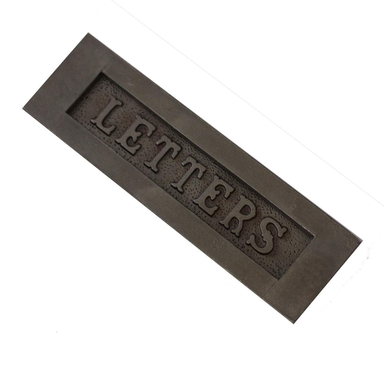 Edwardian Iron 'Letters' Letterbox