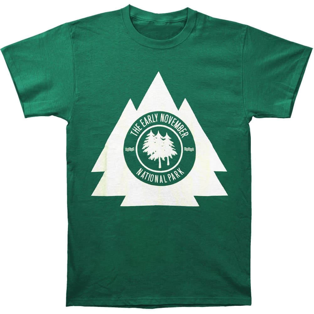 Early November Men's National Park T-Shirt X-Large Green