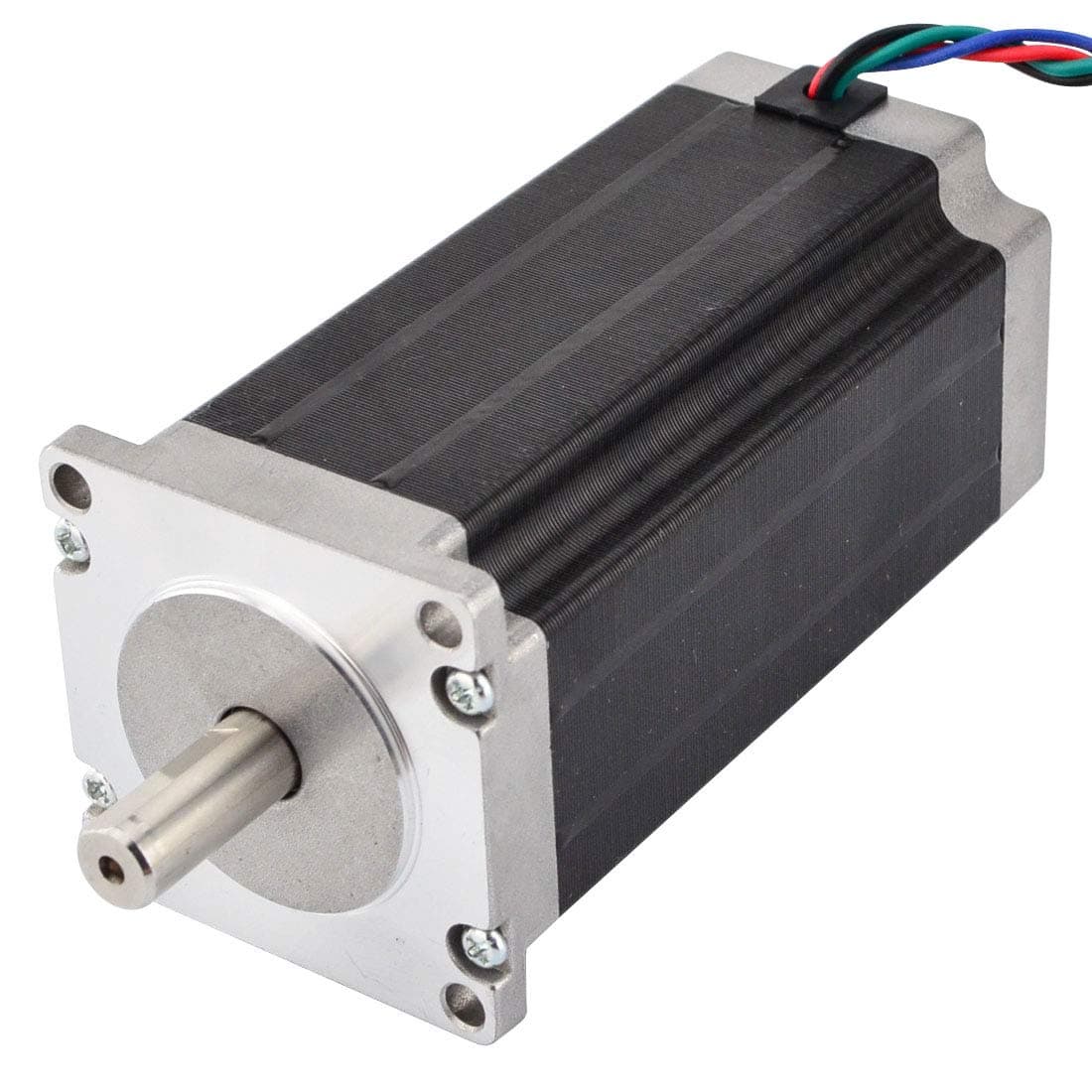 STEPPERONLINE Nema 23 Stepper Motor 3Nm 4.2A 4-lead 10mm Shaft for CNC Mill Lathe Plasma Router