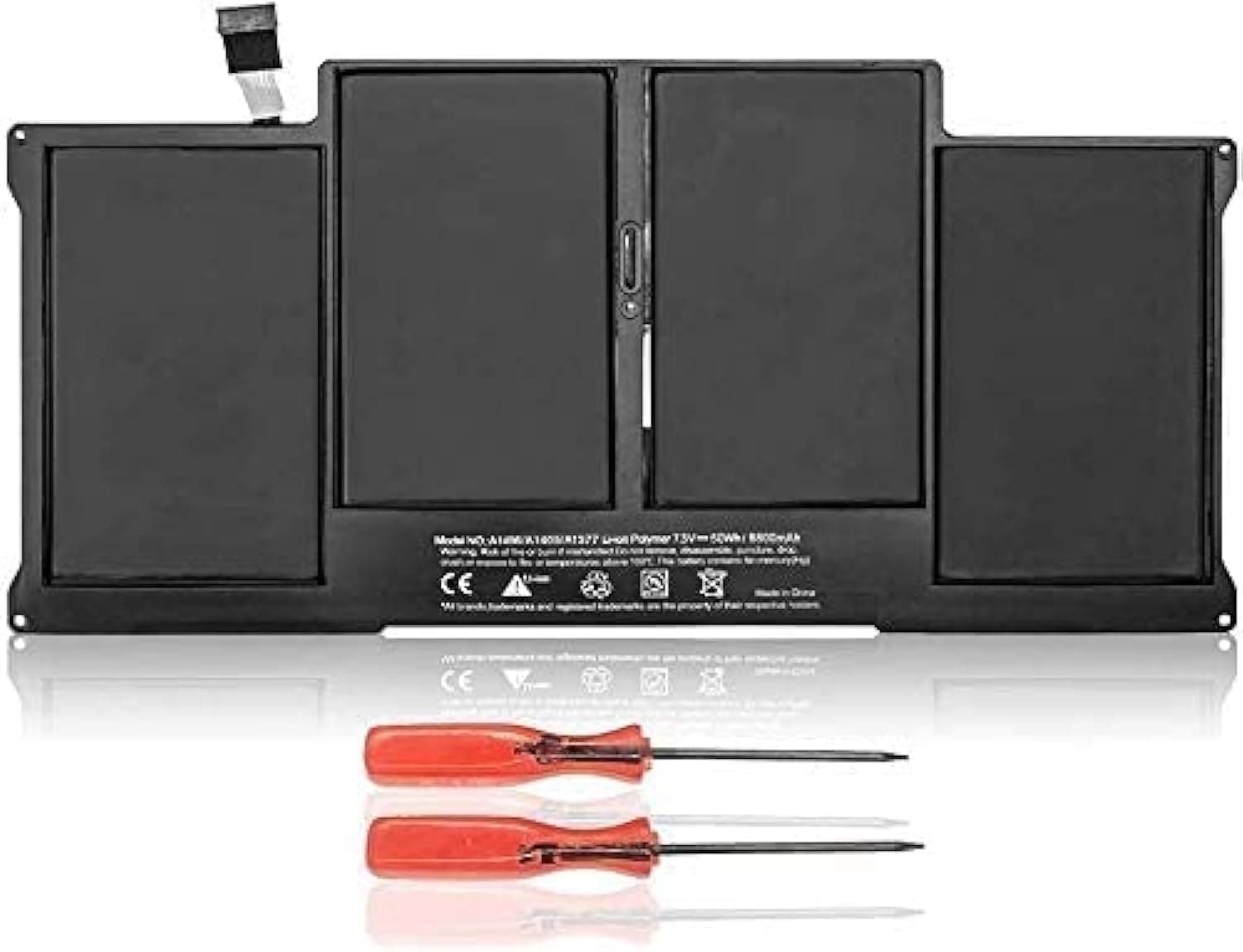 ZTHY A1496 A1405 A1377 Battery for MacBook Air 13" A1466 (2017 Mid 2012 2013 Early 2014 2015) A1369(Late 2010 Mid 2011) MC965 MC966 MD231 MD760 MD761 MJVE2LL/A MJVG2LL/A EMC 2559 2632 2925 2469