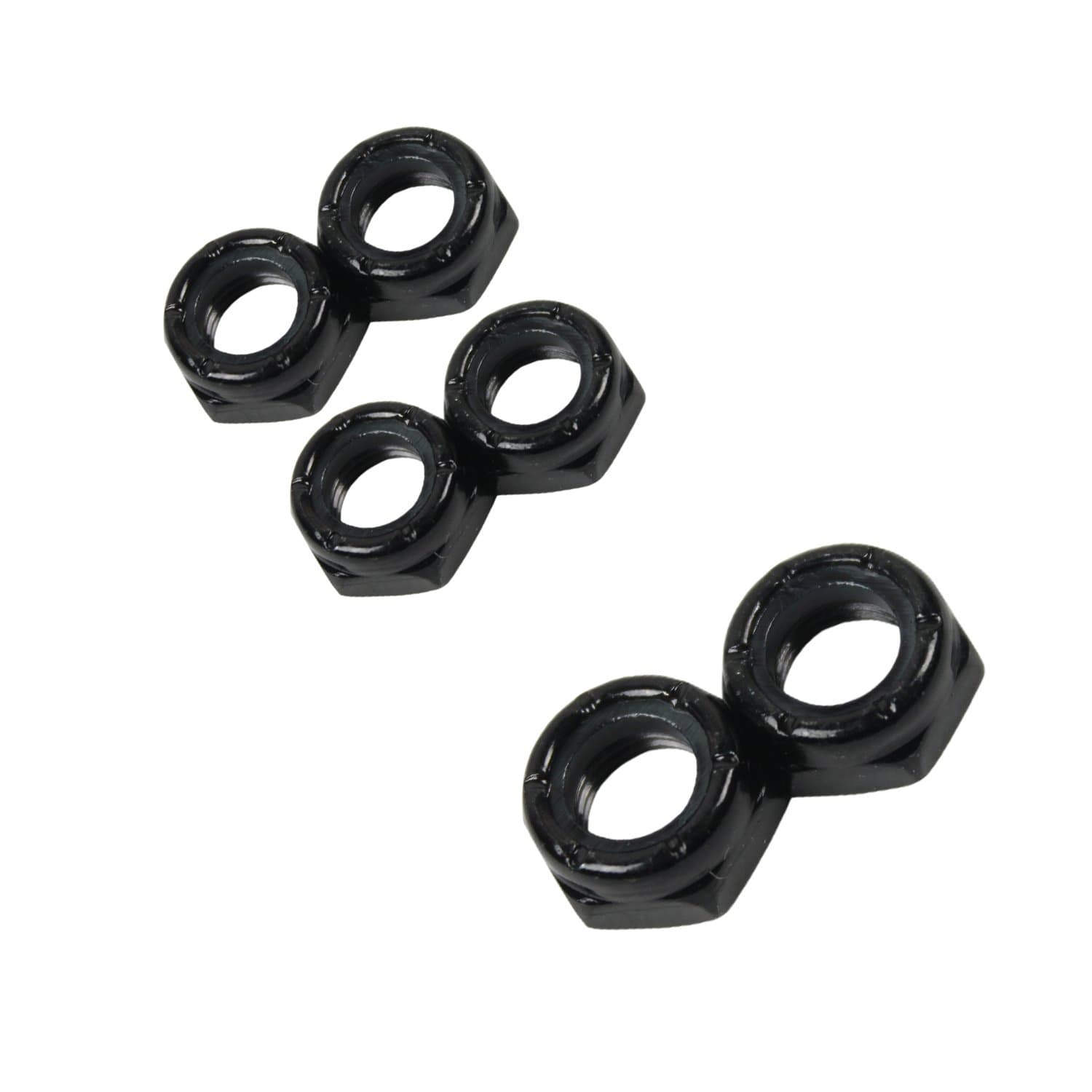 Dime Bag Hardware Axle Nuts Kingpin Nuts for Skateboard Longboard Trucks Dimebag Lock Nuts (Std)