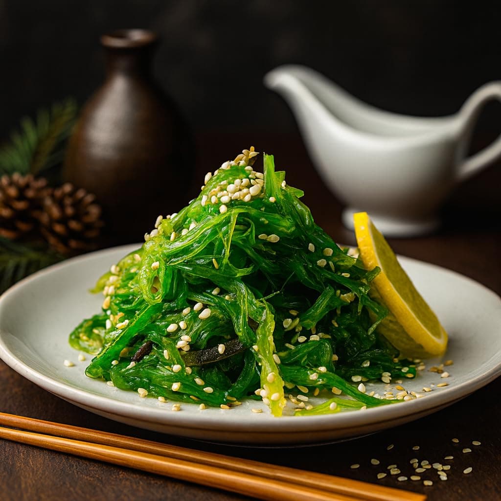 OCEANZEN:Premium Nutritious Wakame Seasoned Sesame Edible Seaweed Salad