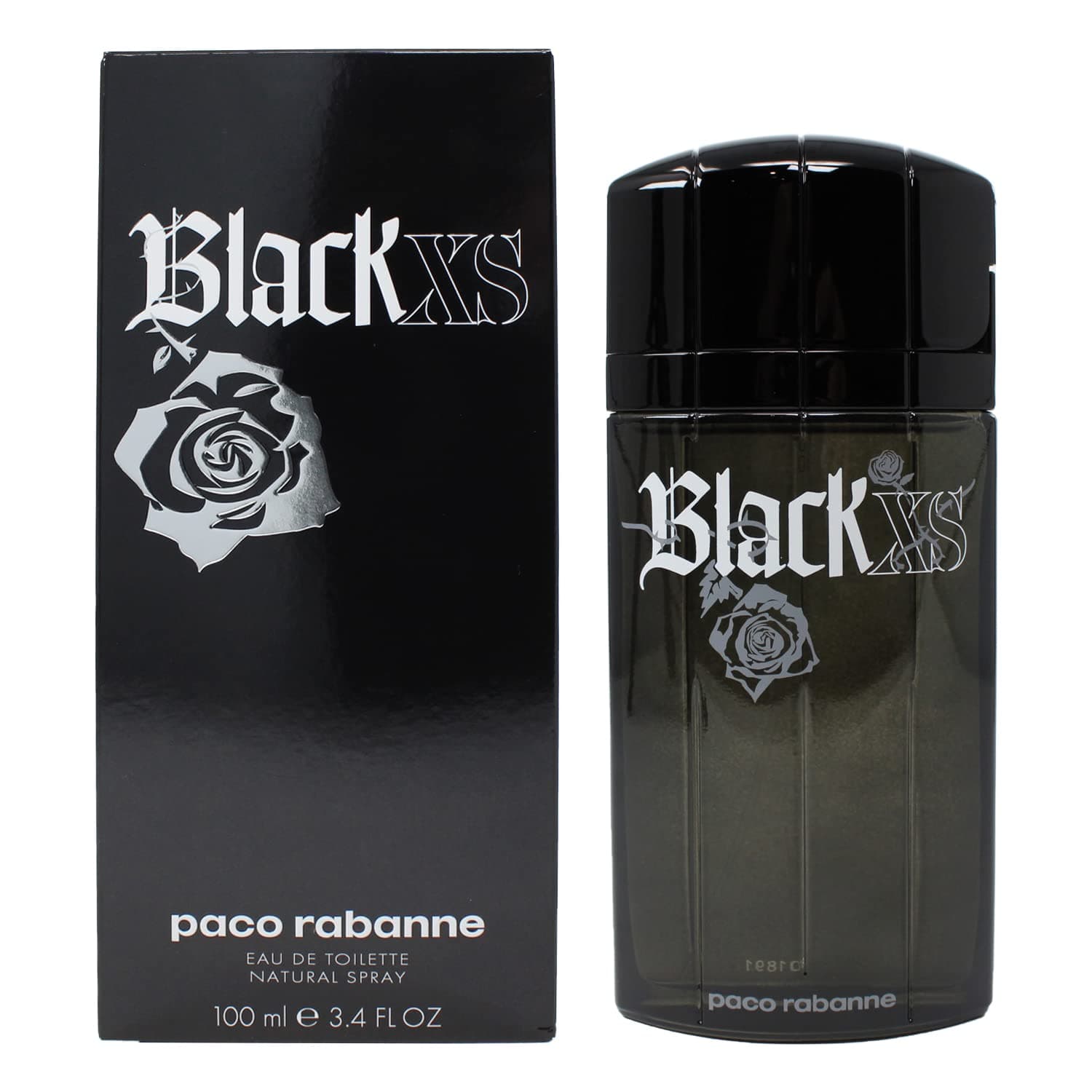 paco rabanne Black XS for Men 3.4 oz Eau de Toilette Spray