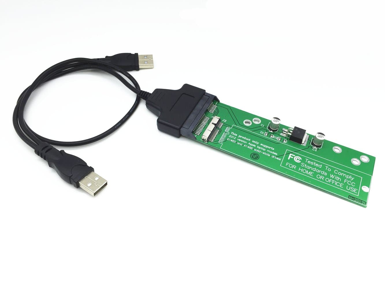 SSD to Sata Converter for MacBook Air A1465 A1466 2012 SSD + Sata to USB Adapter