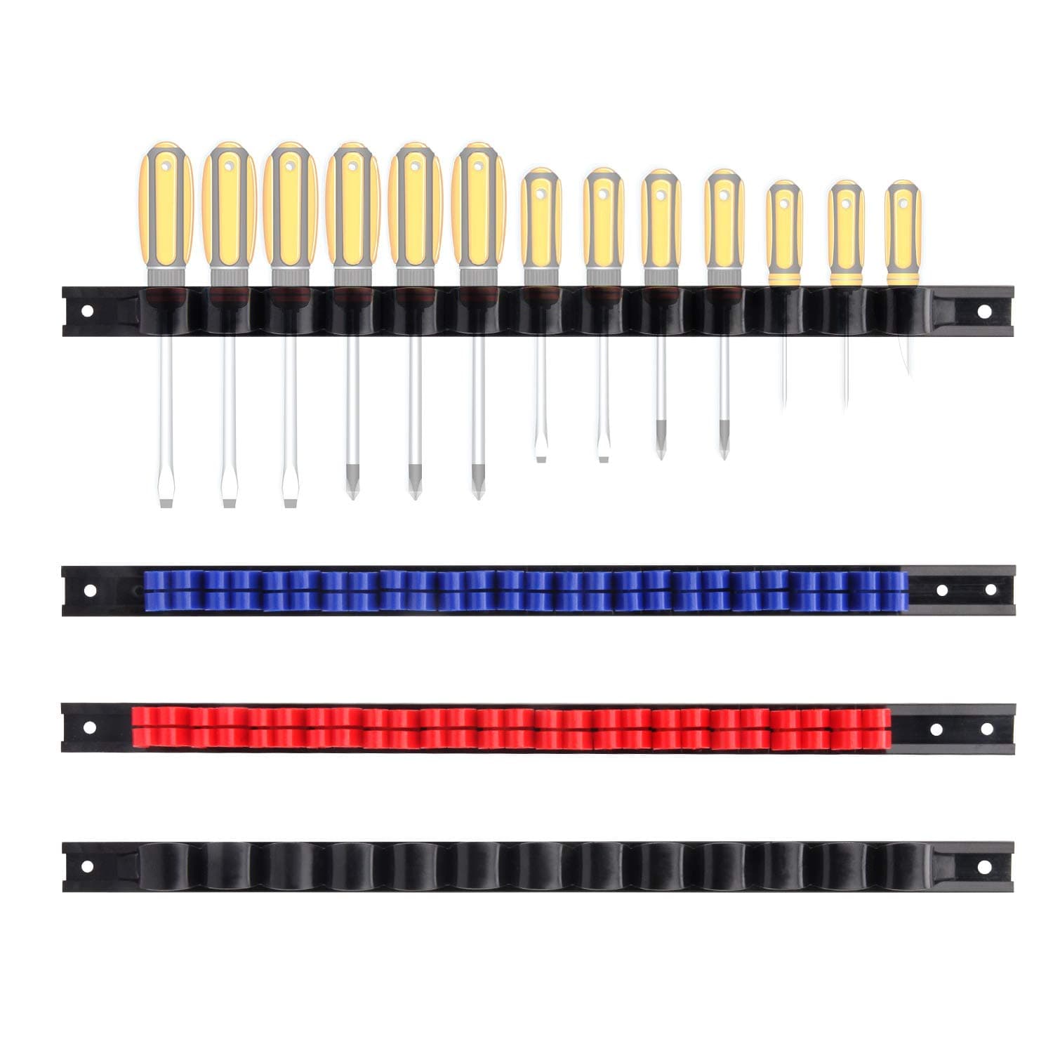 4 pcs Screwdriver Organizer and Wrench Organizer