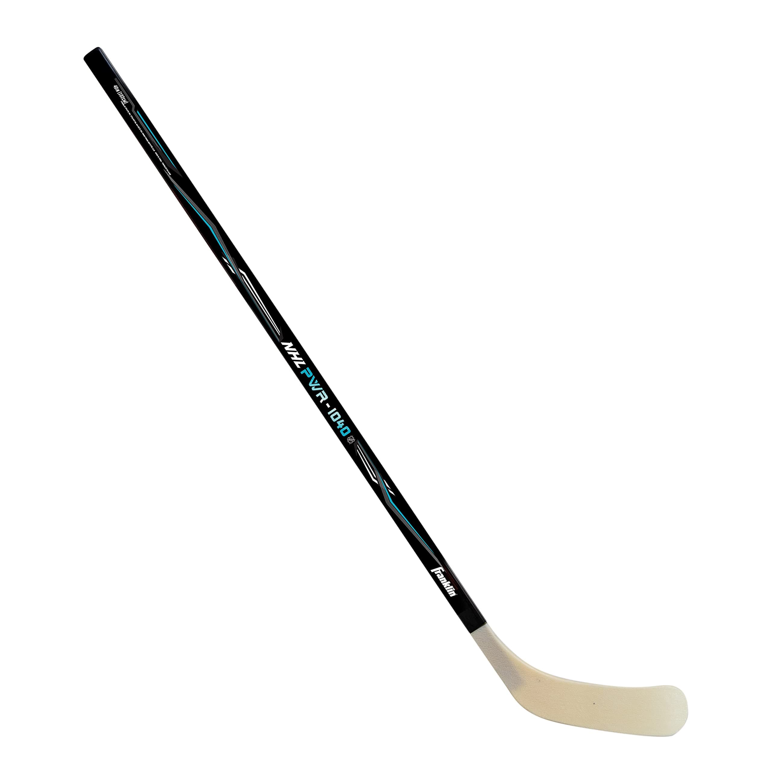 Street Hockey Sticks - Youth Street Hockey Stick - Wood and Fiberglass Shaft - ABS Blade - 40" Right Handed