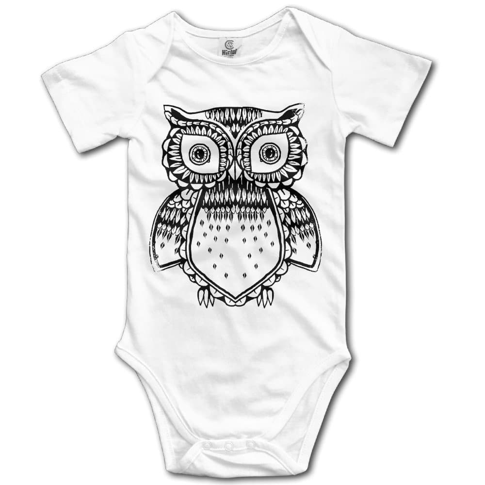 Baby Onesie Onesies Newborn Clothes Sunflower Owl Cool