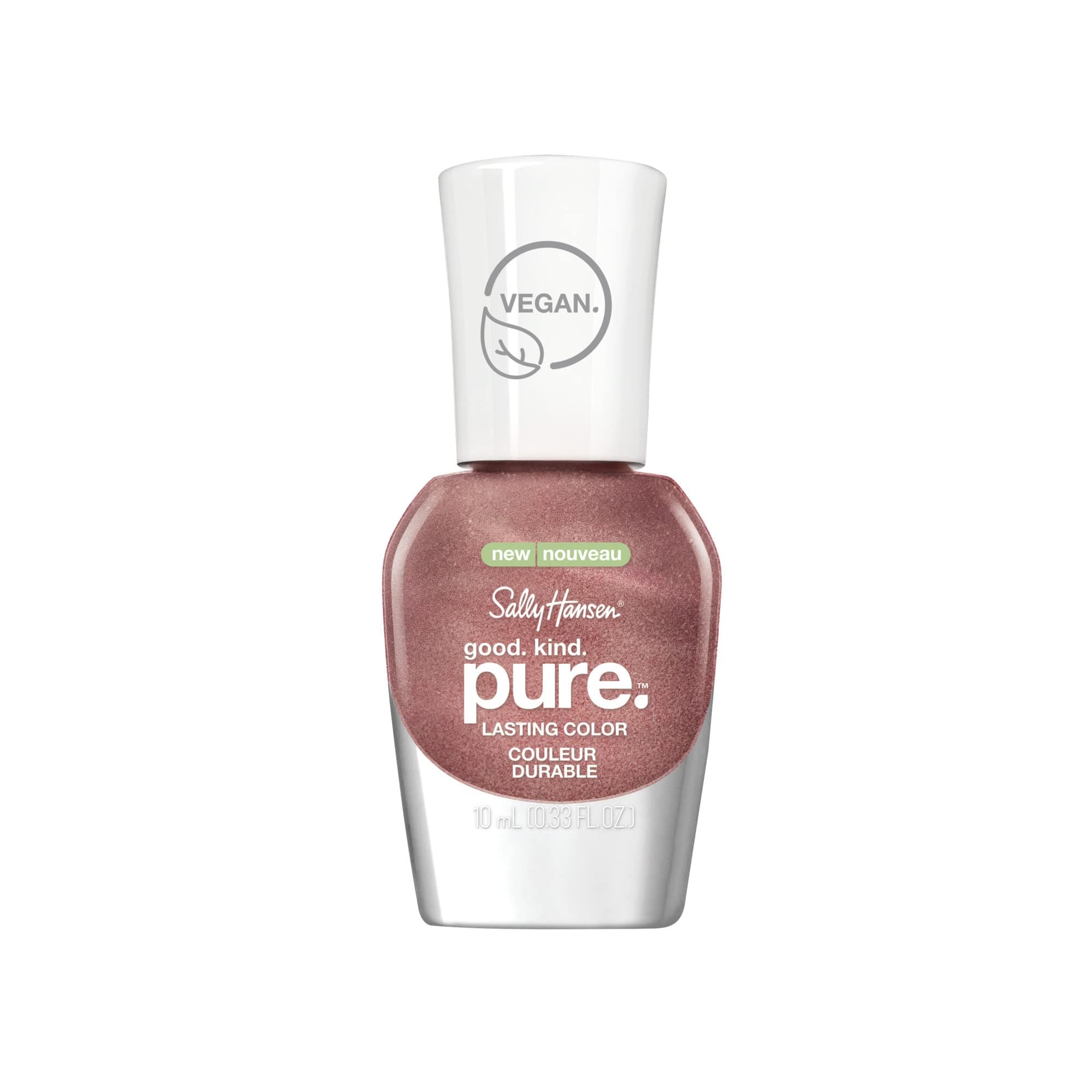 Good. Kind. Pure Vegan Nail Colour, Golden Quartz, 0.33 Fl Oz (Pack of 1), Packaging May Vary