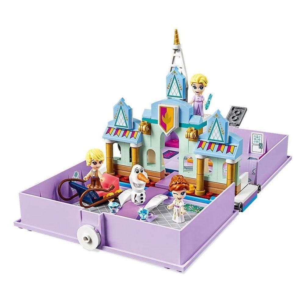 Disney Anna and Elsa’s Storybook Adventures 43175 Creative Building Kit for Fans of Disney’s Frozen 2 (133 Pieces)