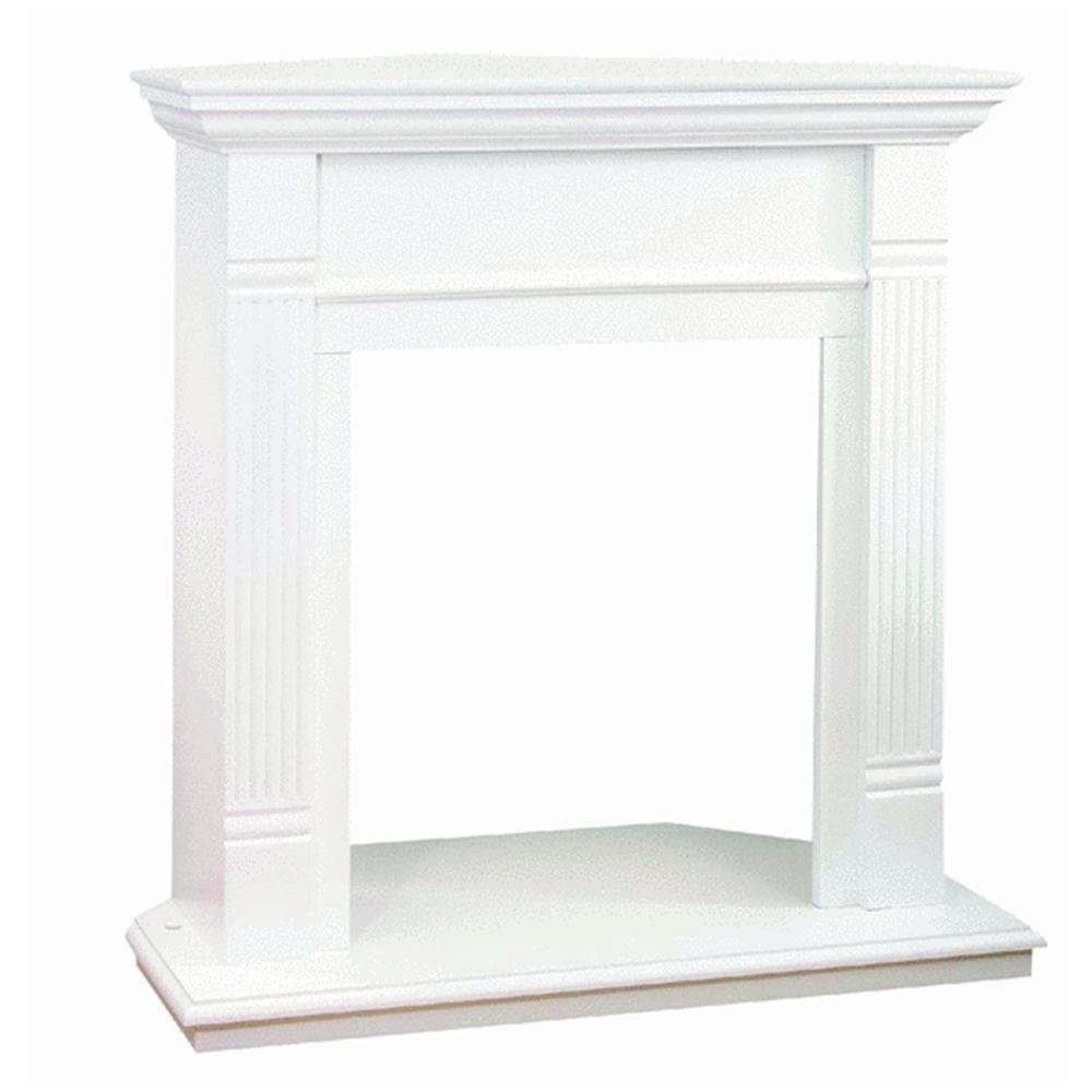 Fireplace Mantel, WHT CORNER FIRPLC MANTEL