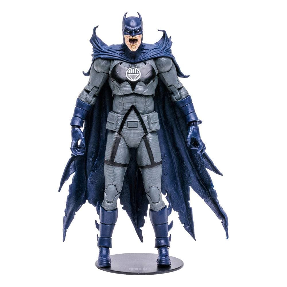 McFarlane Toys, 7-Inch DC Blackest Night Batman Action Figure with 22 Moving Parts, Collectible DC Figure with Unique Collectible Character Card – Ages 12+