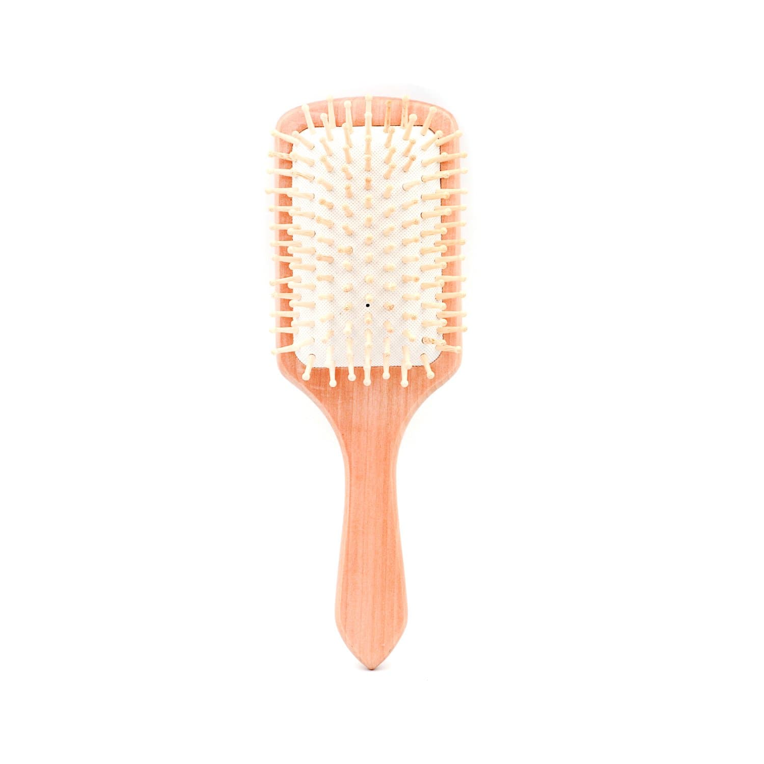 Large WUJI Wooden Air Cushion Massage Comb, Anti-static, Anti-hair loss, Anti-tangles, Improve your hair condition and blood circulation, for all types of hair (Wood Pin)