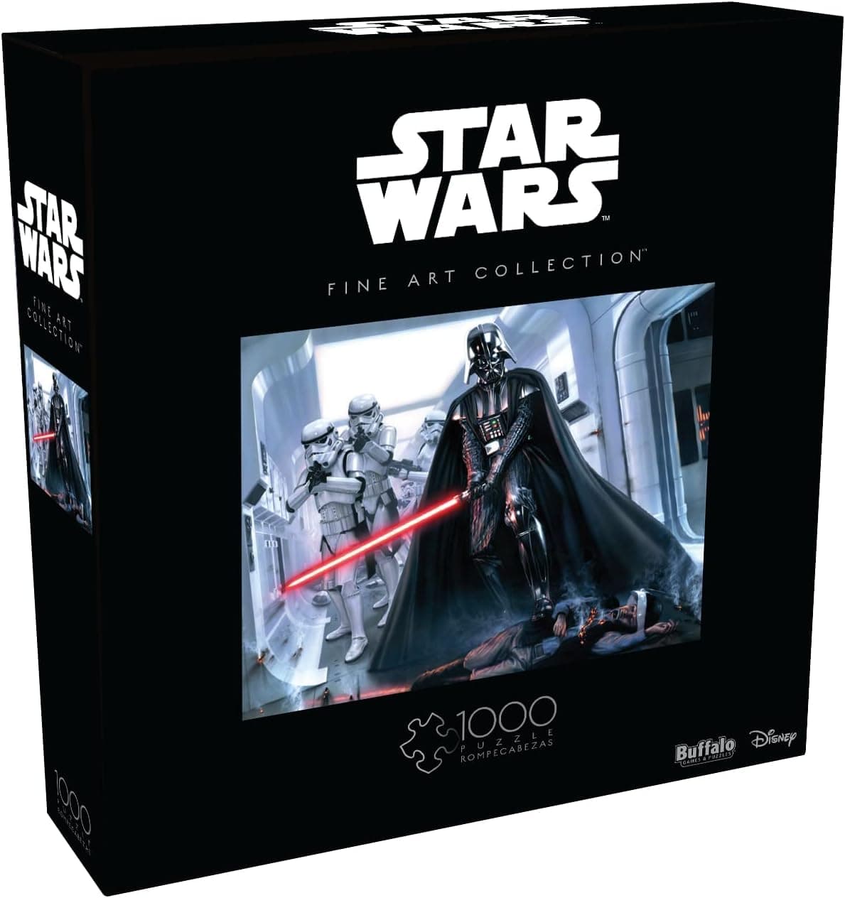 Buffalo Games - Star Wars - The Arrival of Lord Vader - 1000 Piece Jigsaw Puzzle for Adults -Challenging Puzzle Perfect for Game Nights - Finished Size is 26.75 x 19.75
