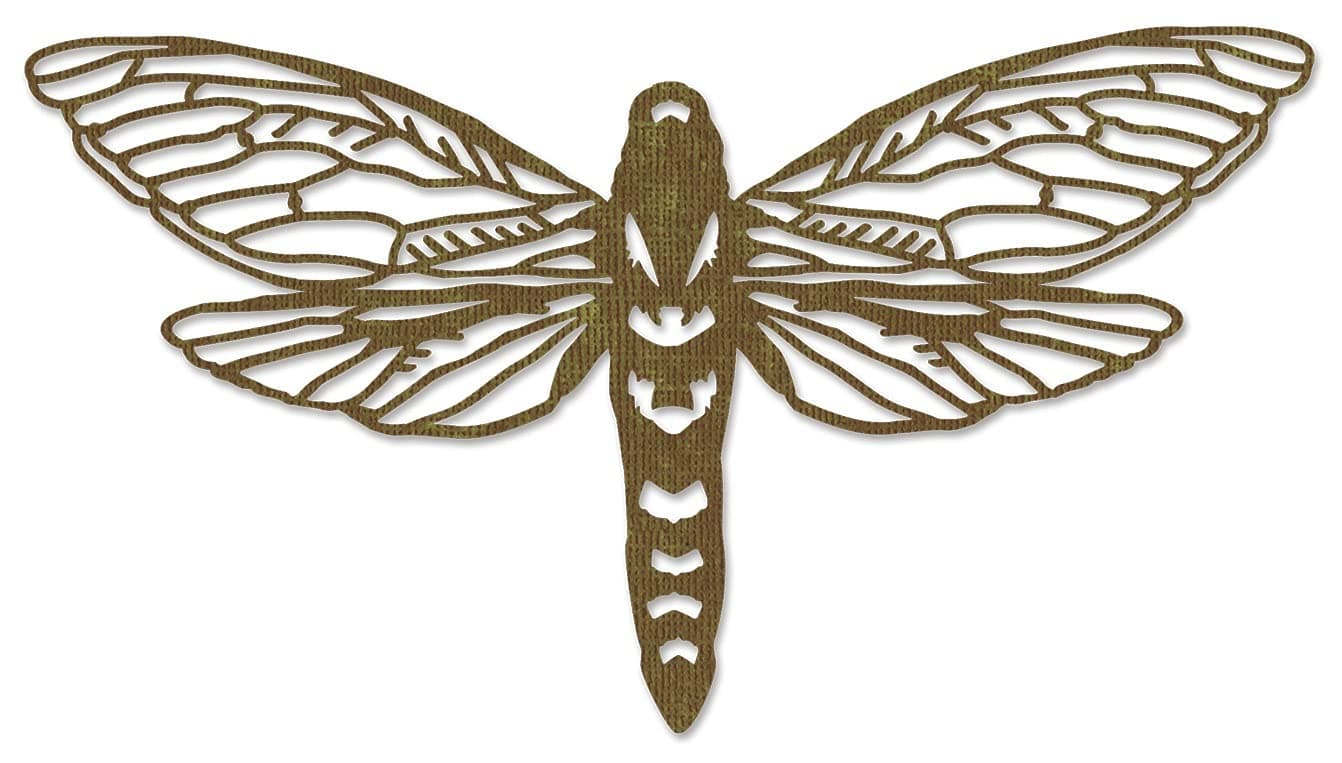 Thinlits Die - Perspective Moth by Tim Holtz, 665434