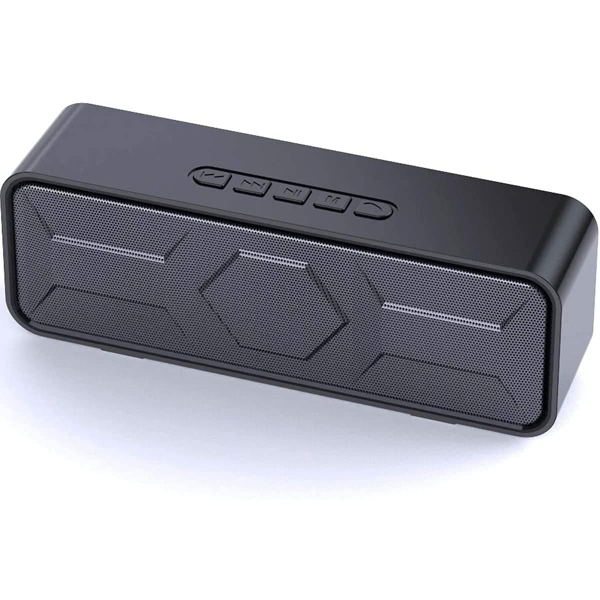 OMIRA Portable Bluetooth Speaker 5.0 stereo surround sound,noise reduction, waterproof,compatible with iPhone, iPad,Android,tablet,also supports USB and TF card playback