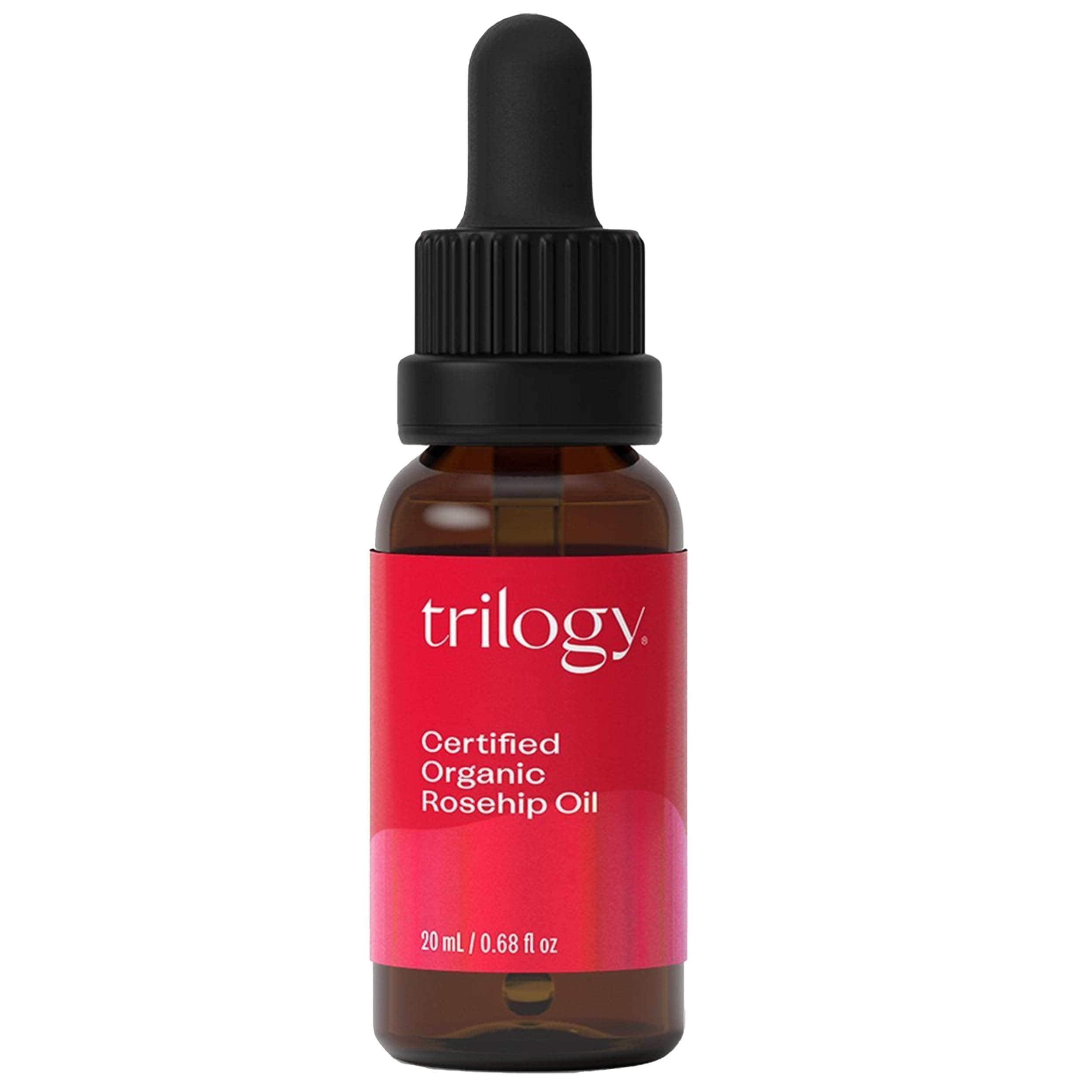 Trilogy Certified Organic Rosehip Oil, Intensive Nourishment, Improves Appearance of Scars, Stretch Marks, Fine Lines, & Wrinkles, 0.68 fl oz