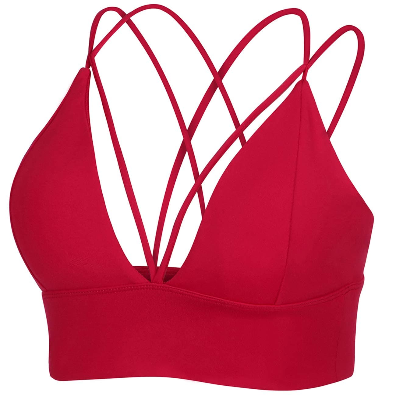 MotoRunBralettes for Women, Strappy Sports Bra Push up Bralette Sexy Bras Rave Top