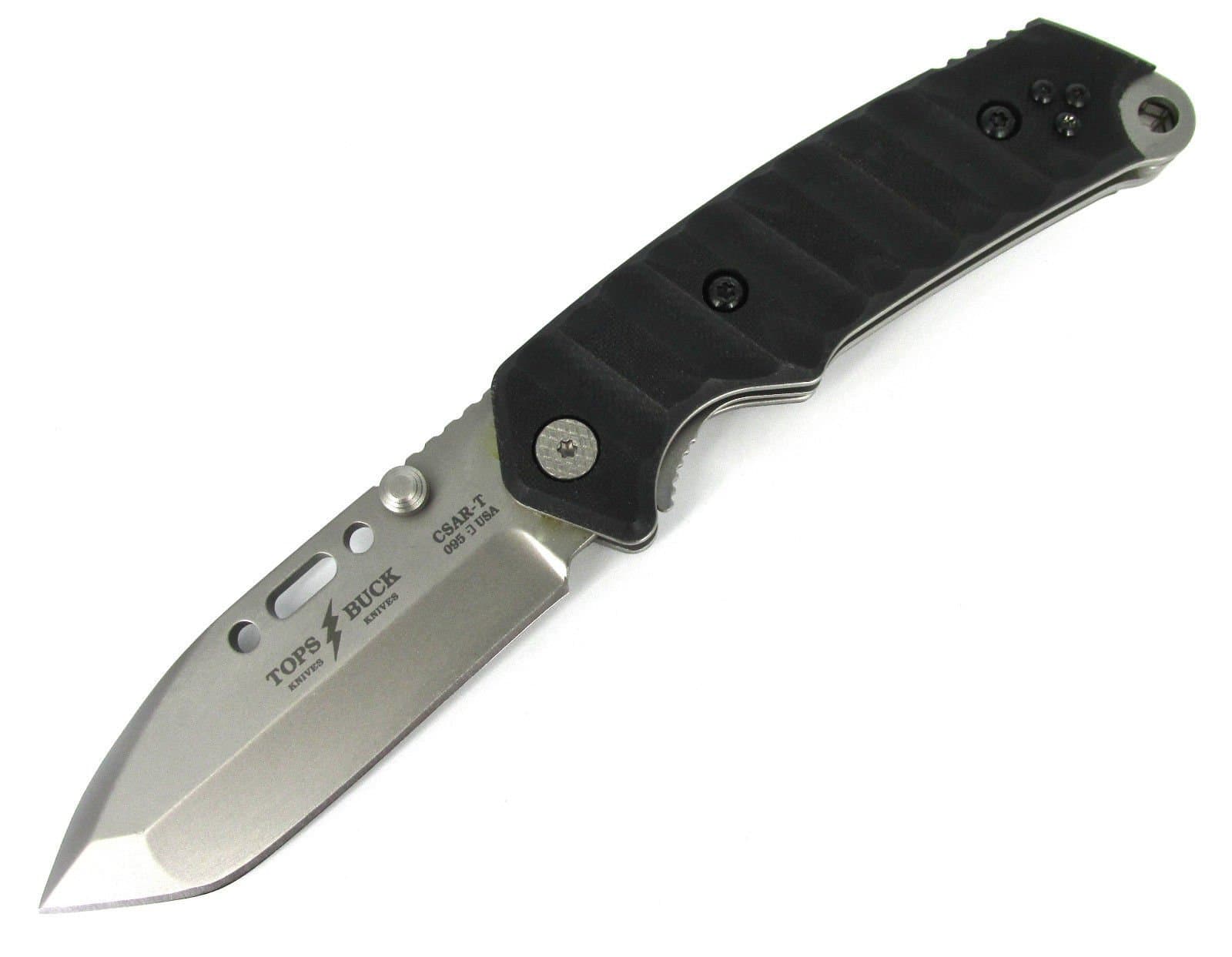 Buck Knives 0095BKSTP TOPS/Buck CSAR-T Tactical Folding Knife with M.O.L.L.E Compatible Sheath