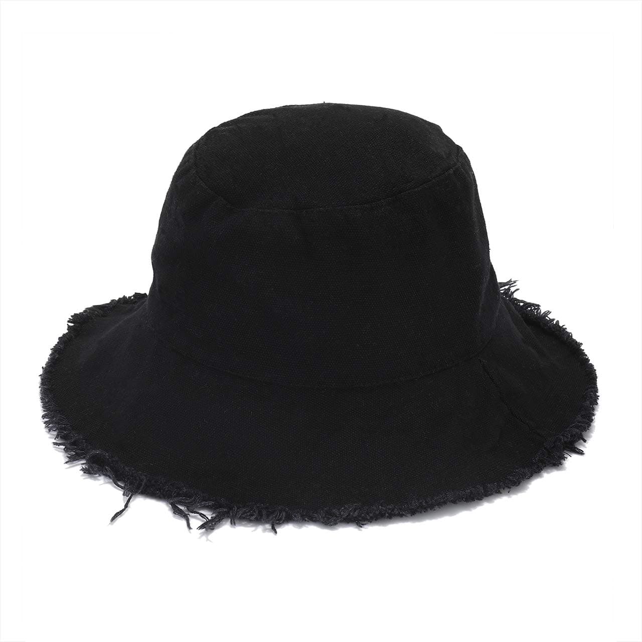 boderierSun Hats for Women Summer Casual Wide Brim Cotton Bucket Hat Beach Vacation Travel Accessories