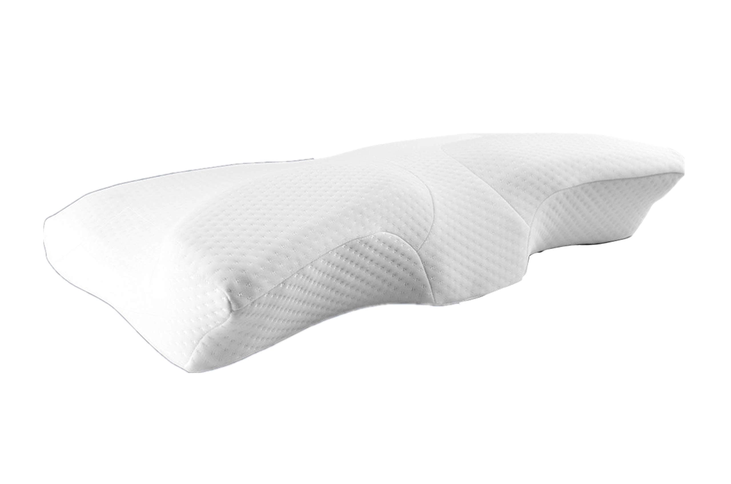 [Updated] Wonwo Memory Foam Pillow, Orthopedic Contour Cervical Sleeping Pillow for Neck Pain, Bed Pillow for Side Sleepers, Back and Stomach Sleepers with Washable Breathable Cover