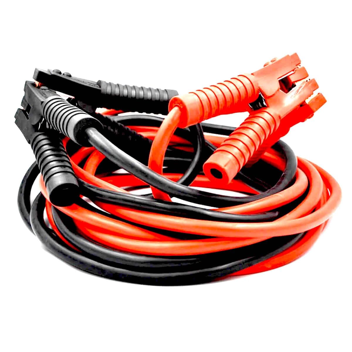 – XINCOL A5 Heavy Duty 1-Gauge Ultra 2500A 100% Copper Wire Jumper Cable Booster Cable For Truck Anti-frozon Heat Insulation Jump Leads with Free Carry Bag Size 20ft