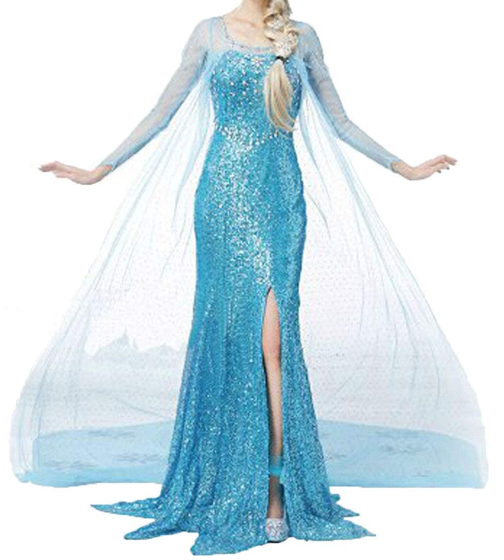 CaoKaienPrincess Dress Women Fancy Party Dress Up Halloween Cosplay Costume