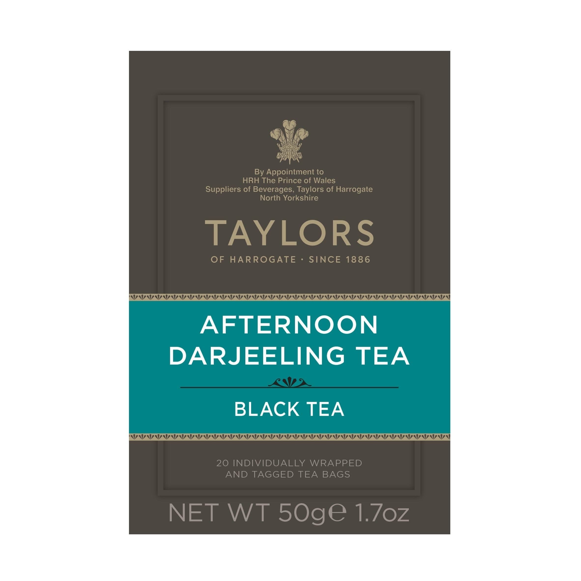 Afternoon Darjeeling Tea, 20 Tea Bags, 50 g