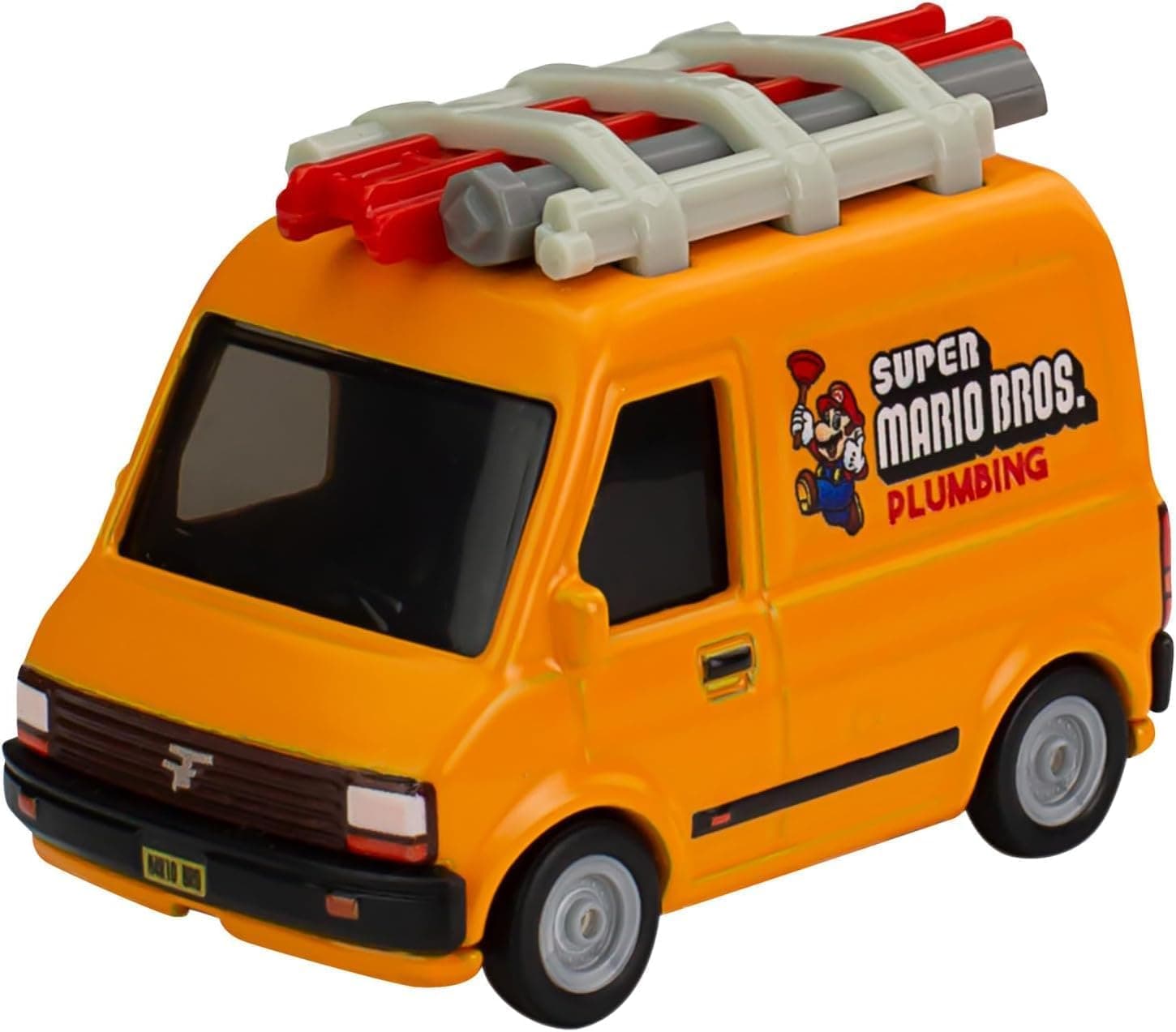 Mario Movie Plumber Van 1:64, Orange (HKC19)