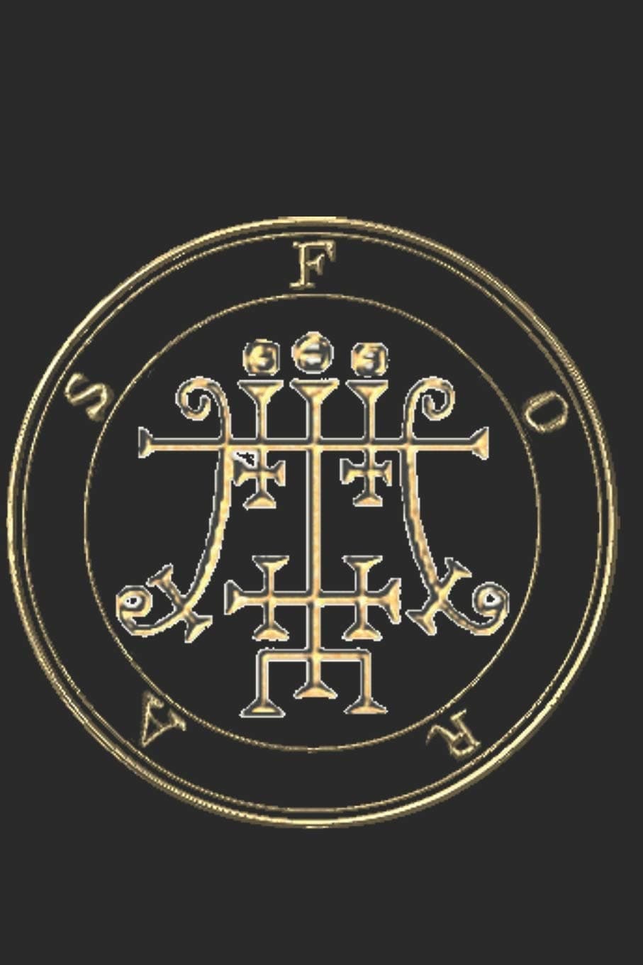 FORAS: SIGIL KING SOLOMON 72 DEMON GOETIA 6" x 9" 100 PAGE EVOCATION JOURNAL