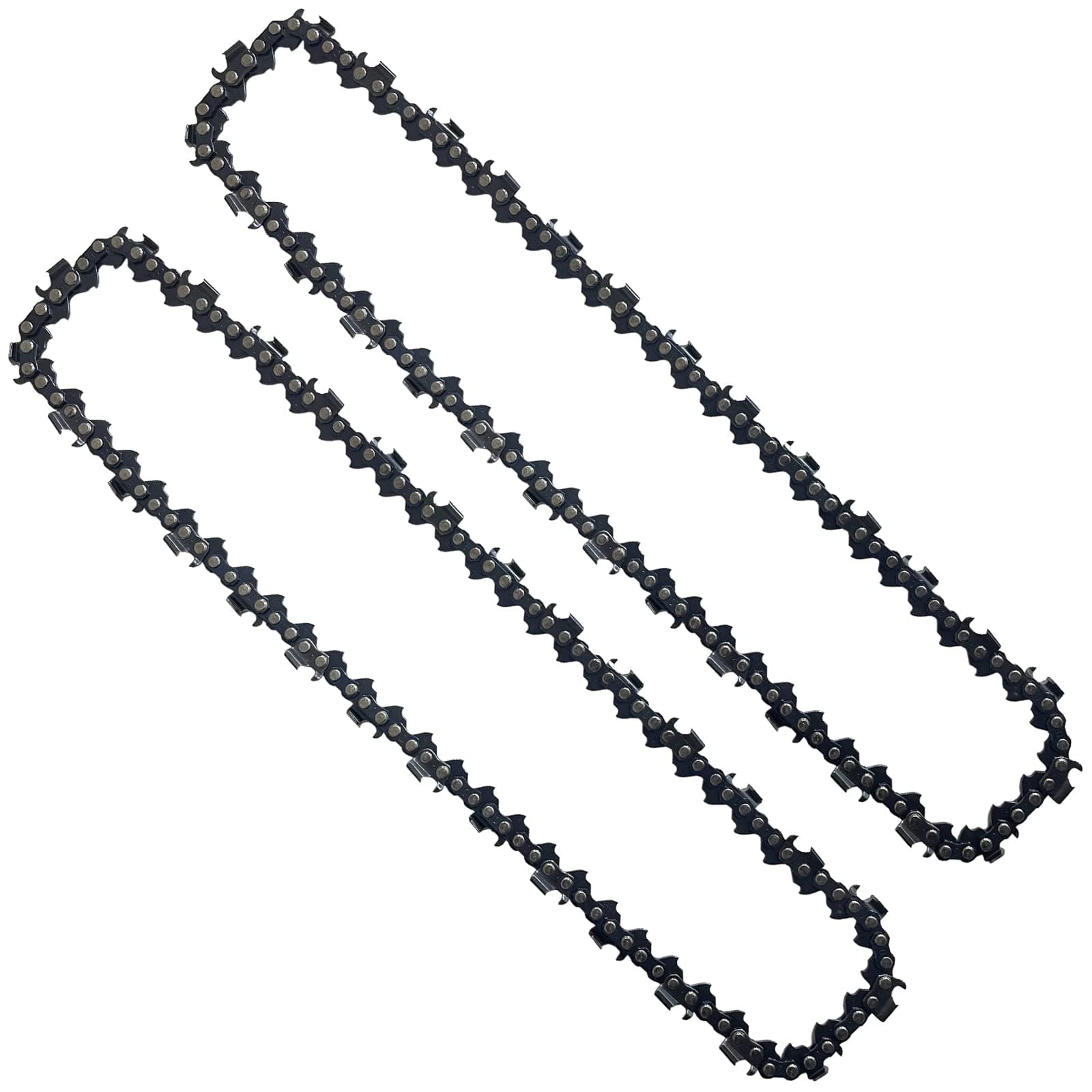 2PC 10-inch Replacement Chain for Greenworks PS80L210, PS80L00, PS60L210, PS60L00, PS60L01, PS60L211 Pole Saw