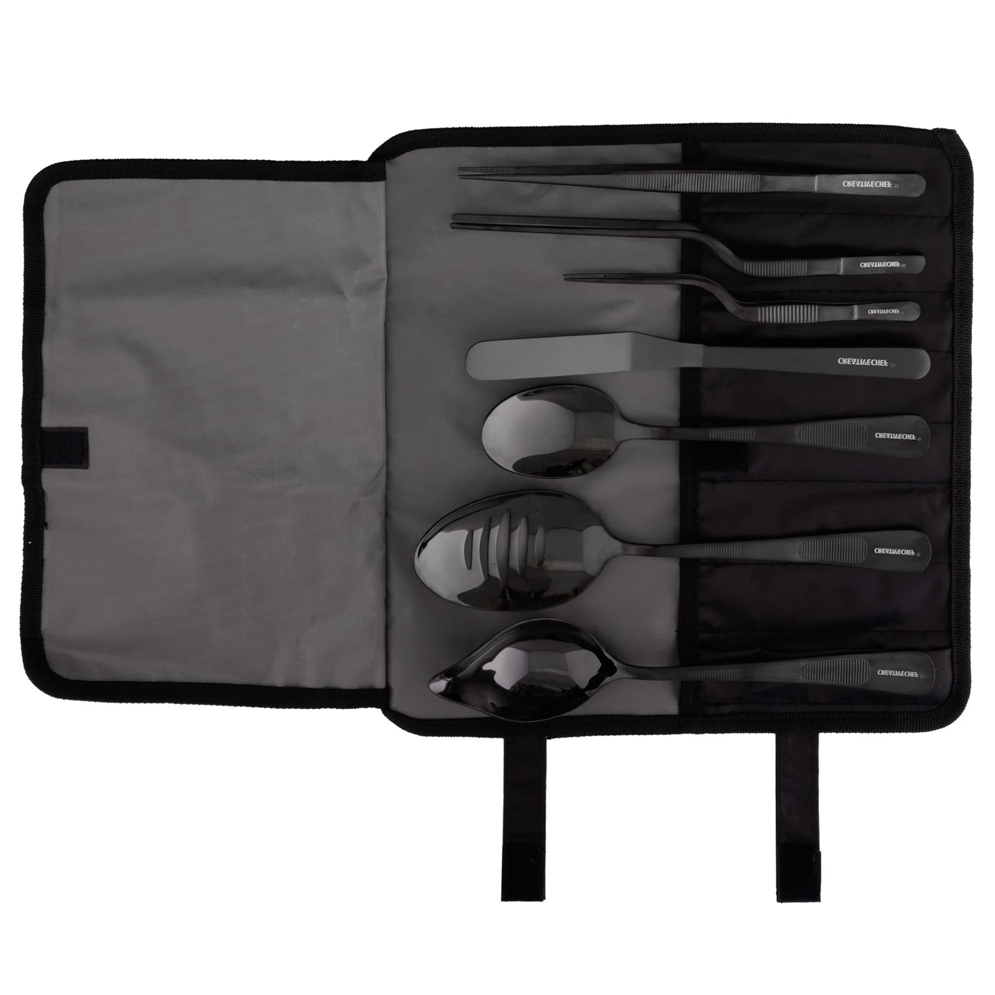 - CREATIVECHEF Professional Chef Plating Kit, 7 Piece Culinary Plating Set, Black, Stainless Steel