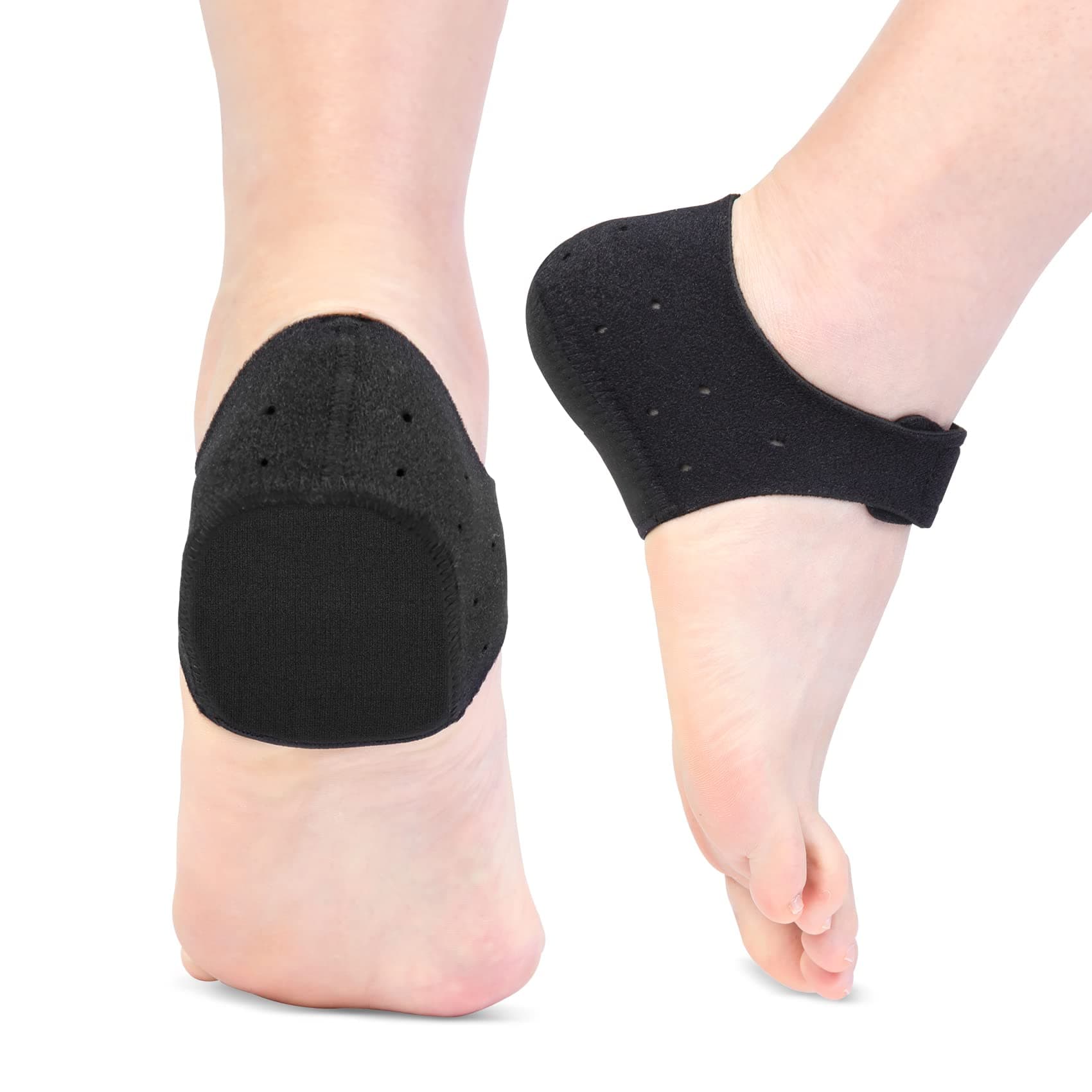 Thicker Heel Cushion Cups for Heel Pain【Updated Version】, Plantar Fasciitis Heel Spur Relief Products, Heel Supports Inserts, Heel Protectors for Pressure Sores