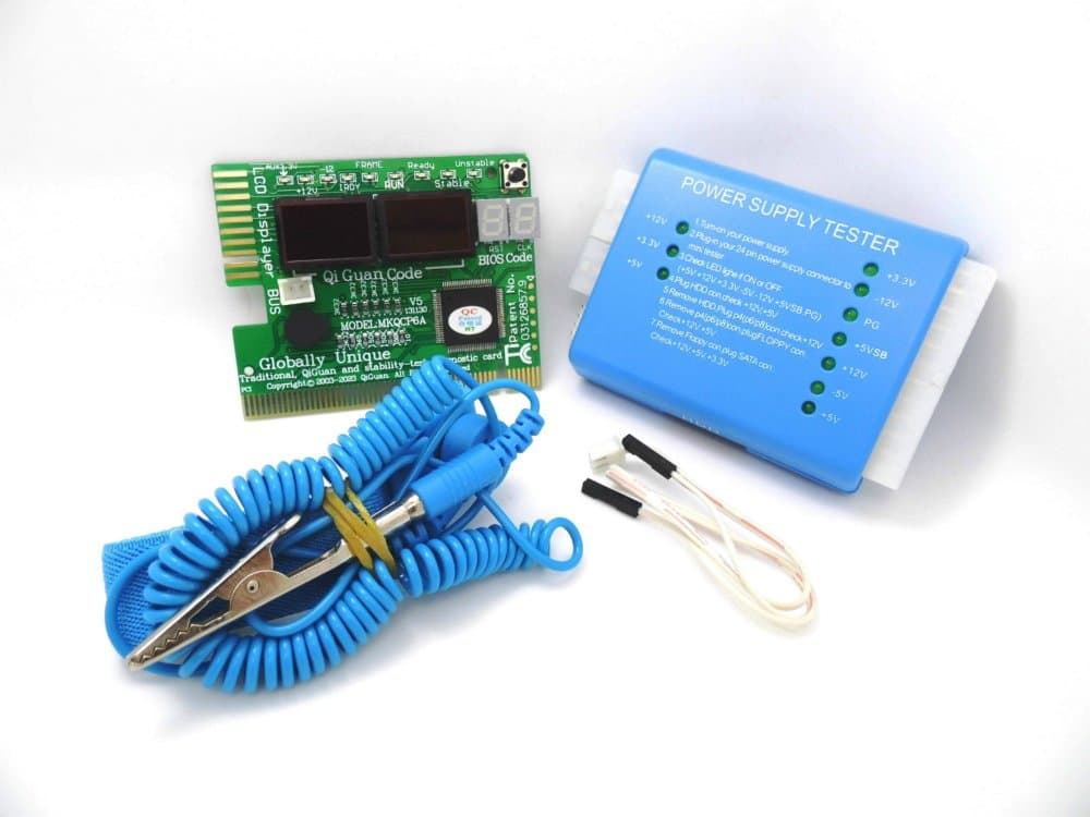 New Complete Desktop Computer Motherboard Power Supply PSU Repair Diagnostic Post Test Toolkit v7.0+