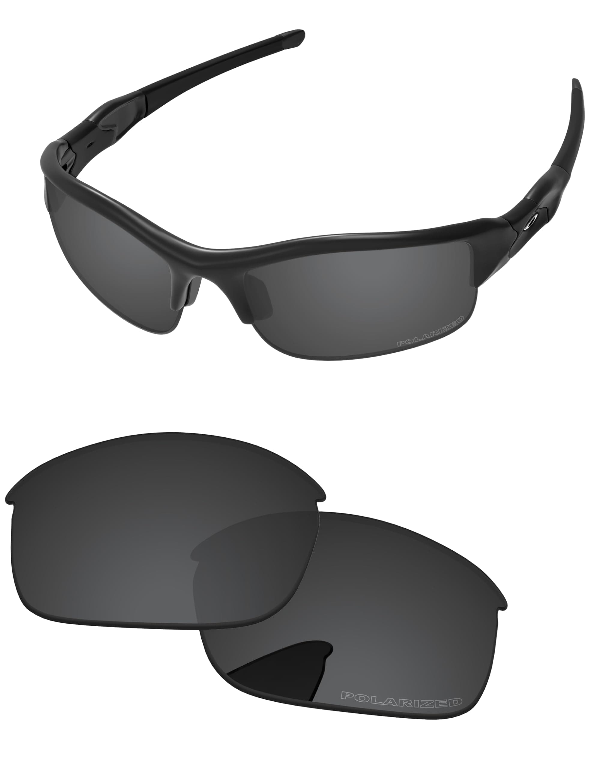 Replacement Lenses for Oakley Flak Jacket OO9008 63mm Sunglass