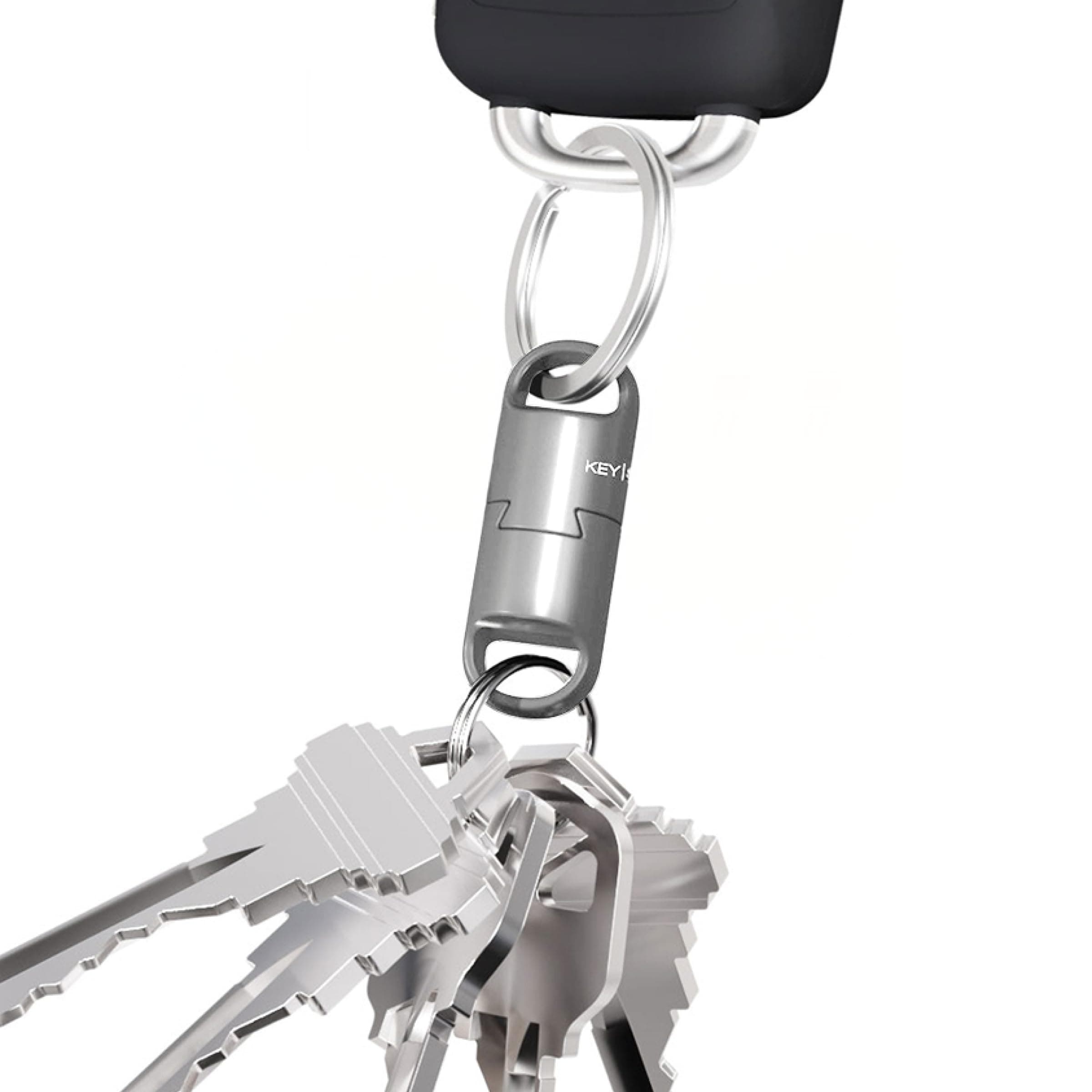MagConnect Pro Magnetic Key Holder for Purse, Key Chains for Car Keys - Detachable Key Ring Quick Release Keychain