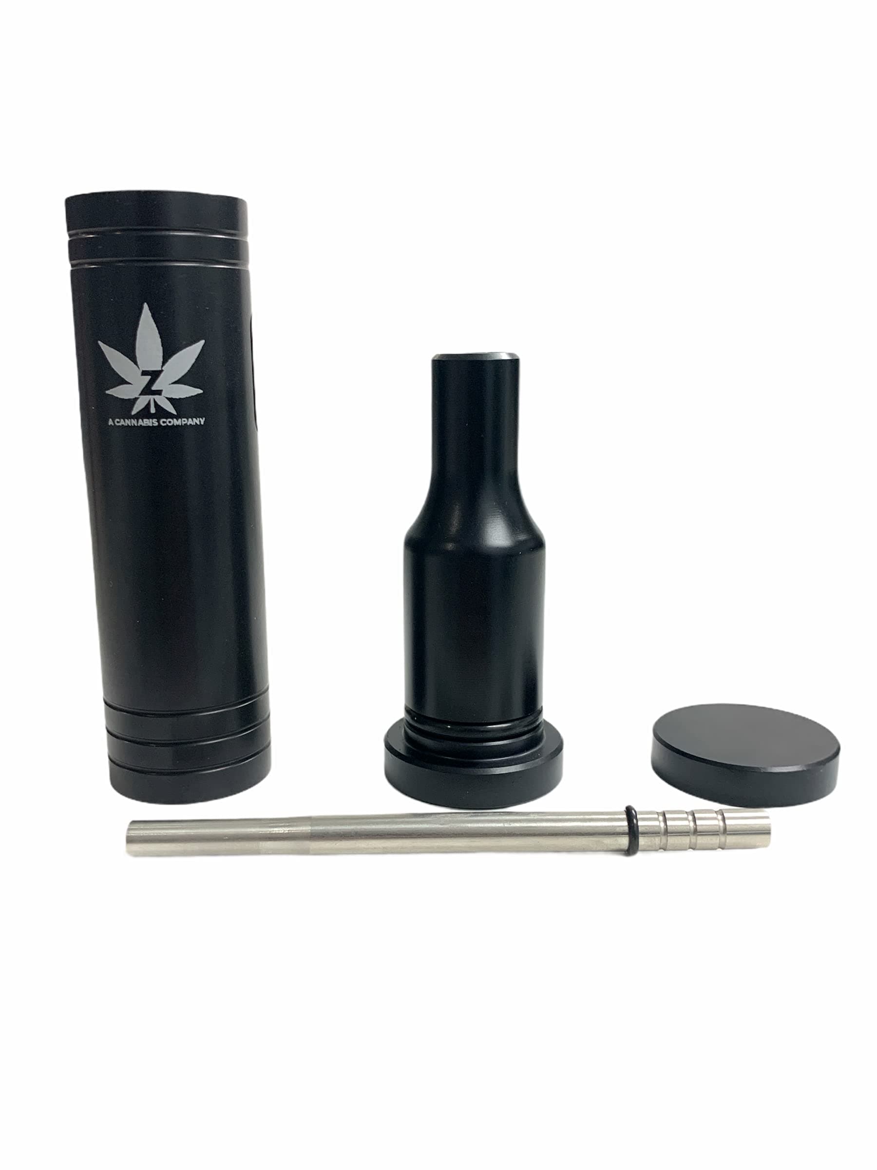 Fillz-N-Pack’r Pre-Rolled Cone Loader & Packer. Funnel Tool for Classic Size 1-1/4 Cones. Rolling Machine That Creates a Tightly Packed Cone That Burns Slow and consistent. (Black)