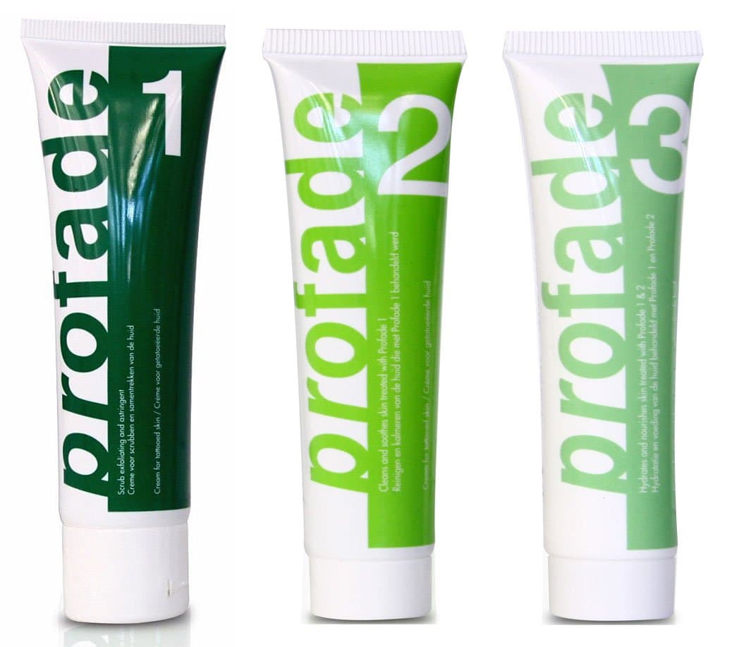 Profade Tattoo Removal 1-2-3 | Cream | Natural Removing Tattoos without Laser Treatment Colour Pigments Effectively Remove
