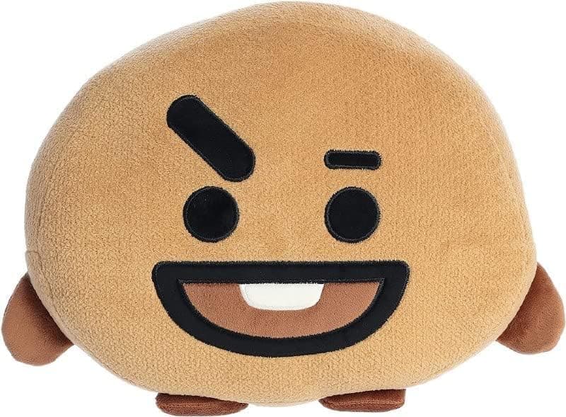 Aurora Lovable BT21 SHOOKY Stuffed Animal - Collectible Fun - Delightful Cuteness - Brown 12 Inches