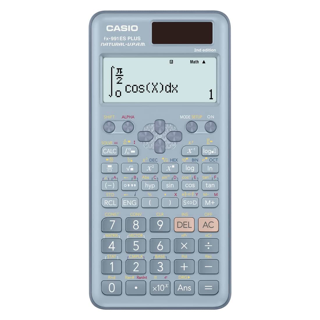 FX-991ES Plus Blue 2nd Gen Non-Programmable Scientific Calculator