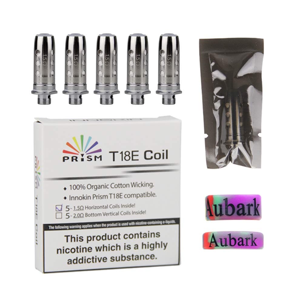 Innokin PRISM T18E Coil T22E Coil Head 1.5 ohm Pack of 5