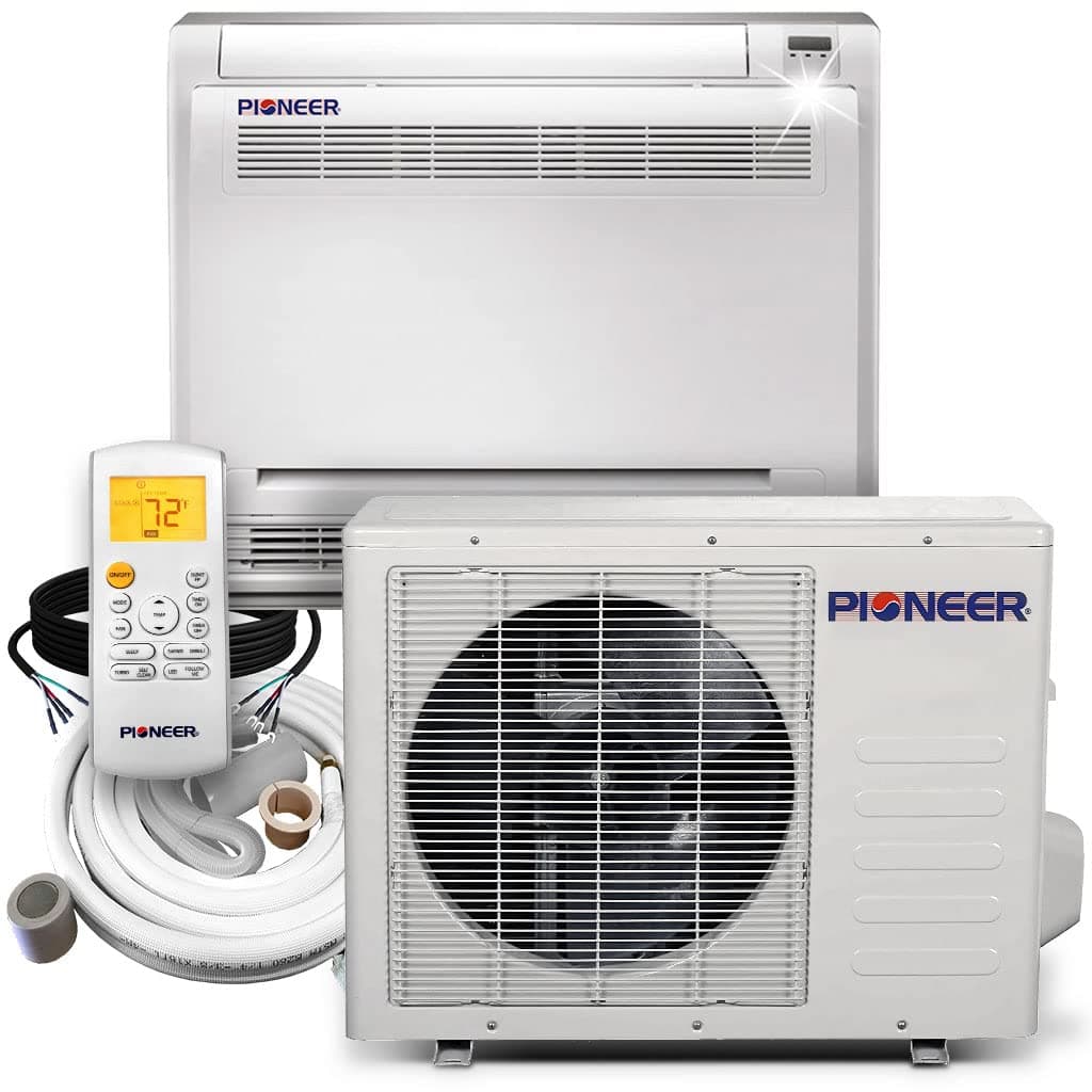 PIONEER Air Conditioner FYB012GMFILCAD FYB Air Conditioner, 12,000 BTU, 208-230 V, White