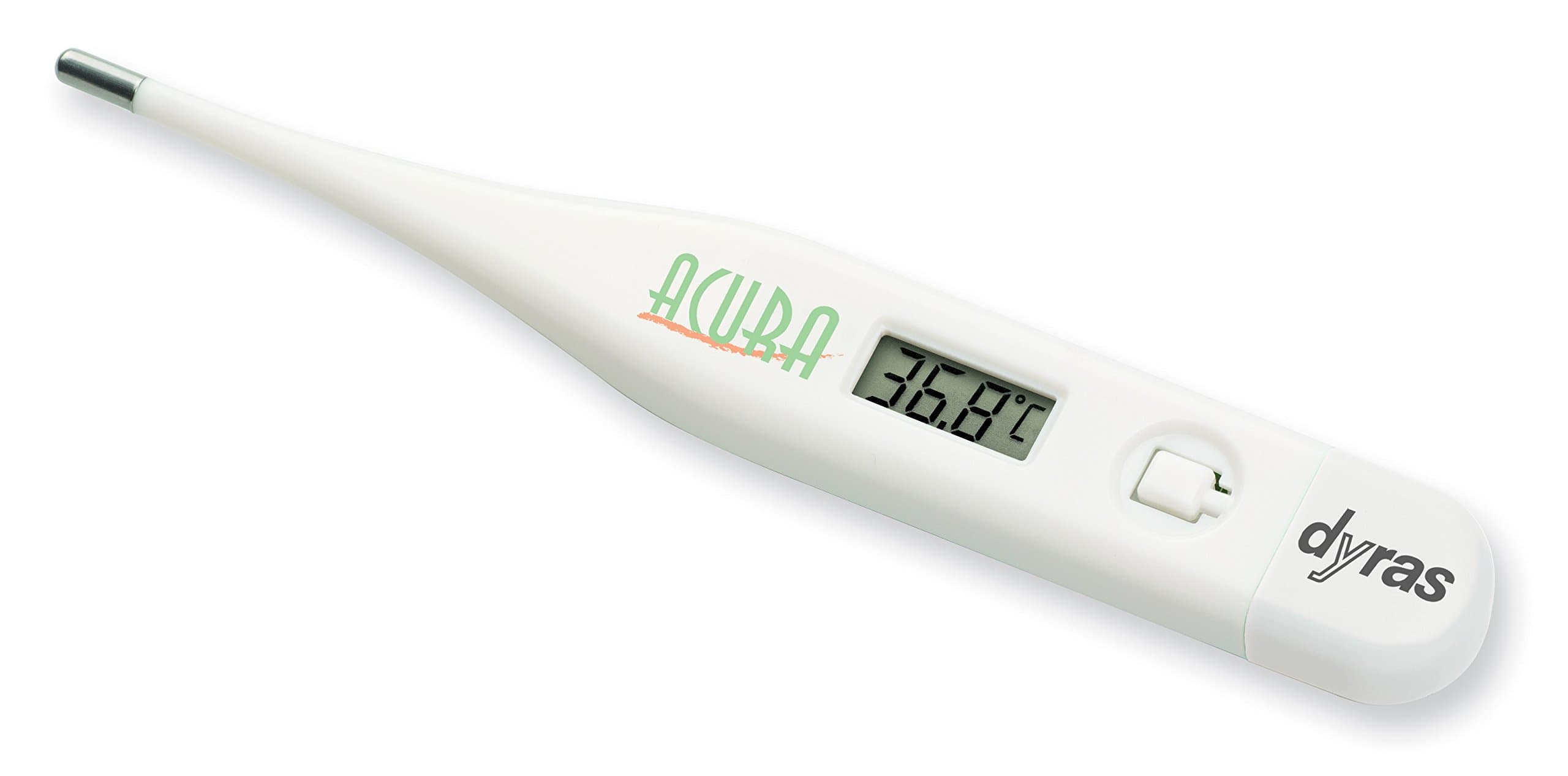 dyras® “Acura” Digital Medical Thermometer for Rectal, Oral And Axillary Temperature Measurement